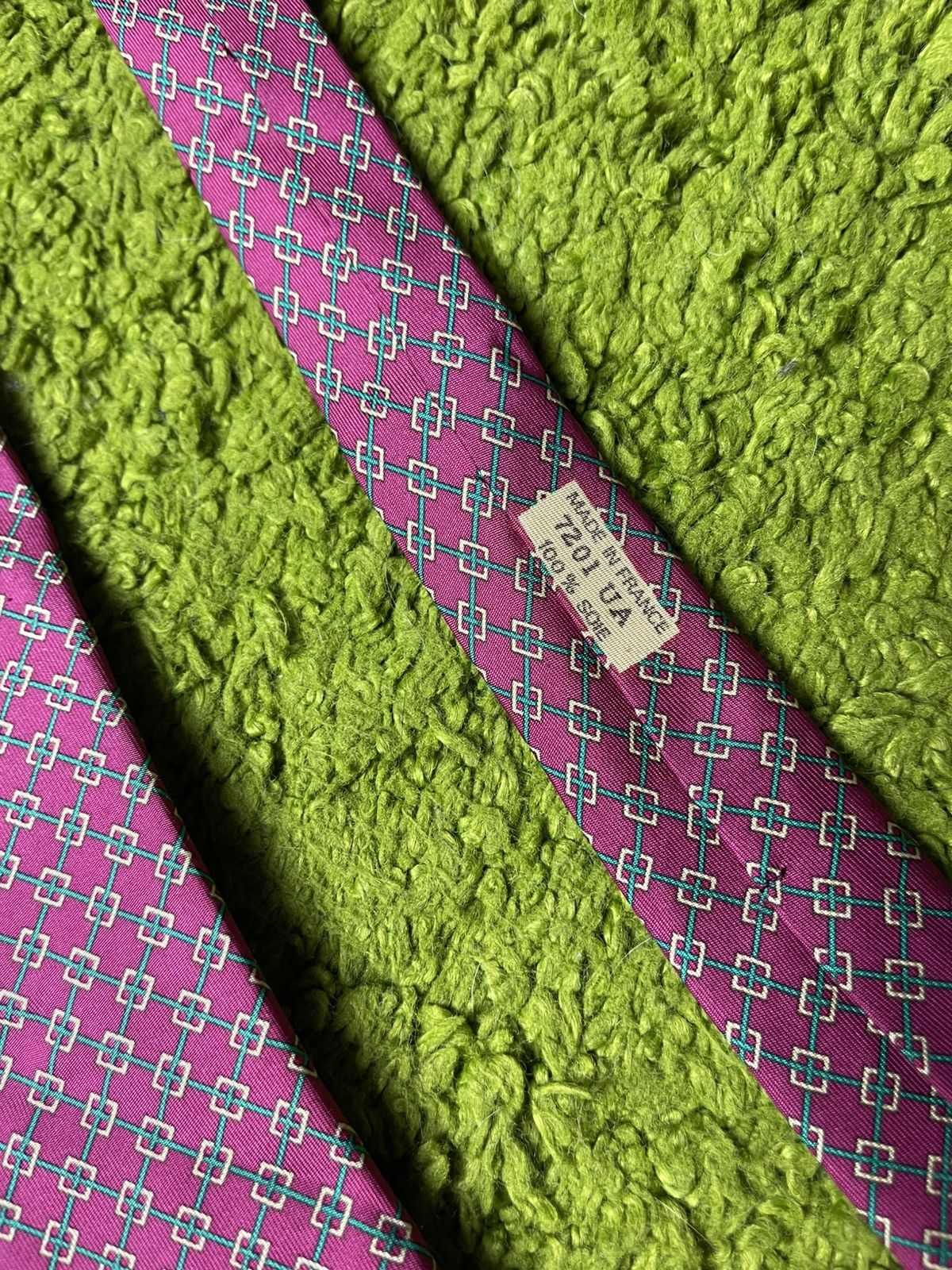 Hermes Hermes luxury graphic silk tie Size ONE SIZE - 2 Thumbnail