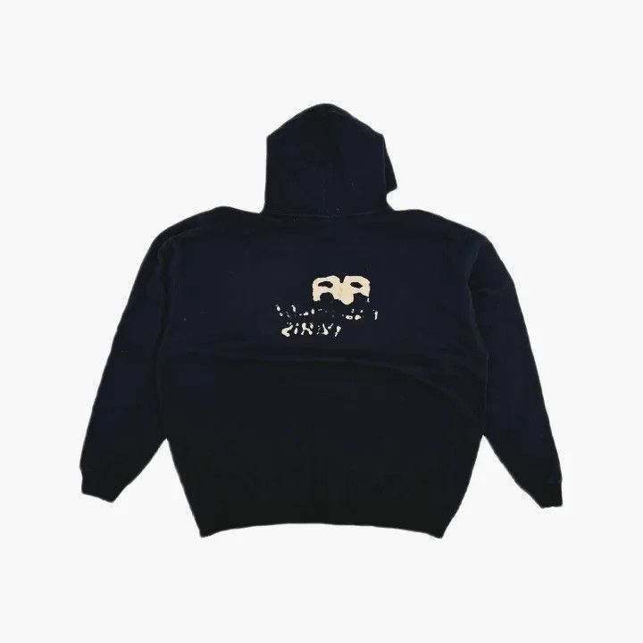 Balenciaga Balenciaga Black Logo Hoodie for Men 0079-2507 Size US XS / EU 42 / 0 - 3 Thumbnail