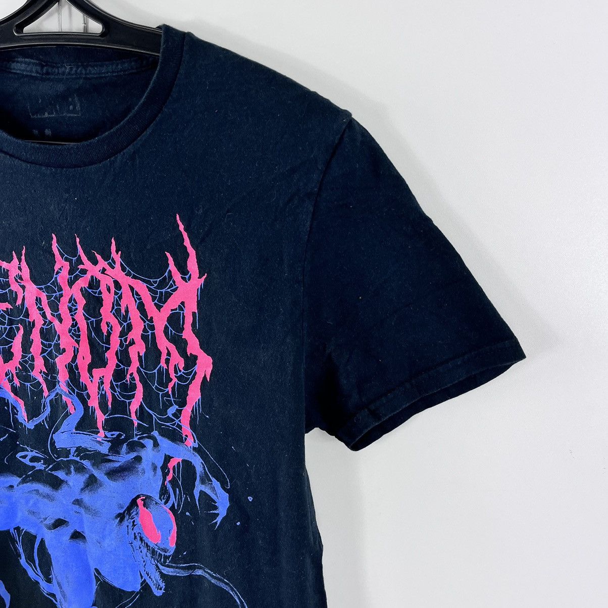 Marvel Comics × Vintage Vintage Marvel Venom T-Shirt Big Logo Black Size M Size US S / EU 44-46 / 1 - 3 Thumbnail