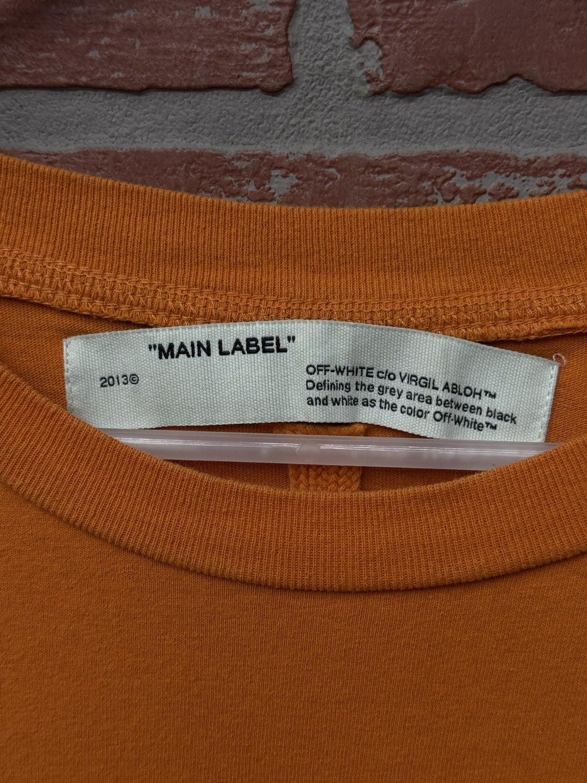 Off-White Off White Virgil Abloh Tee Shirt Size XL Pre Owned 🧼 Size US XL / EU 56 / 4 - 10 Thumbnail