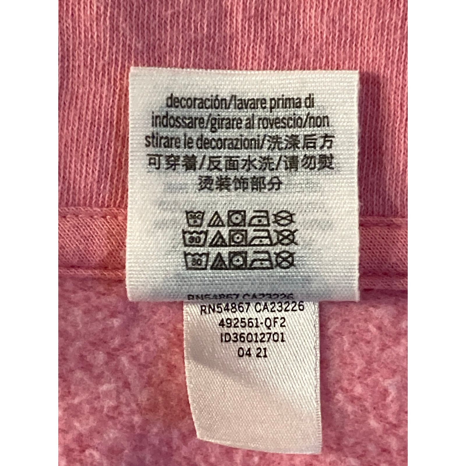 Pink Victoria's Secret PINK Half Zip Pullover Womens M Ombre Pink Size M / US 6-8 / IT 42-44 - 7 Thumbnail