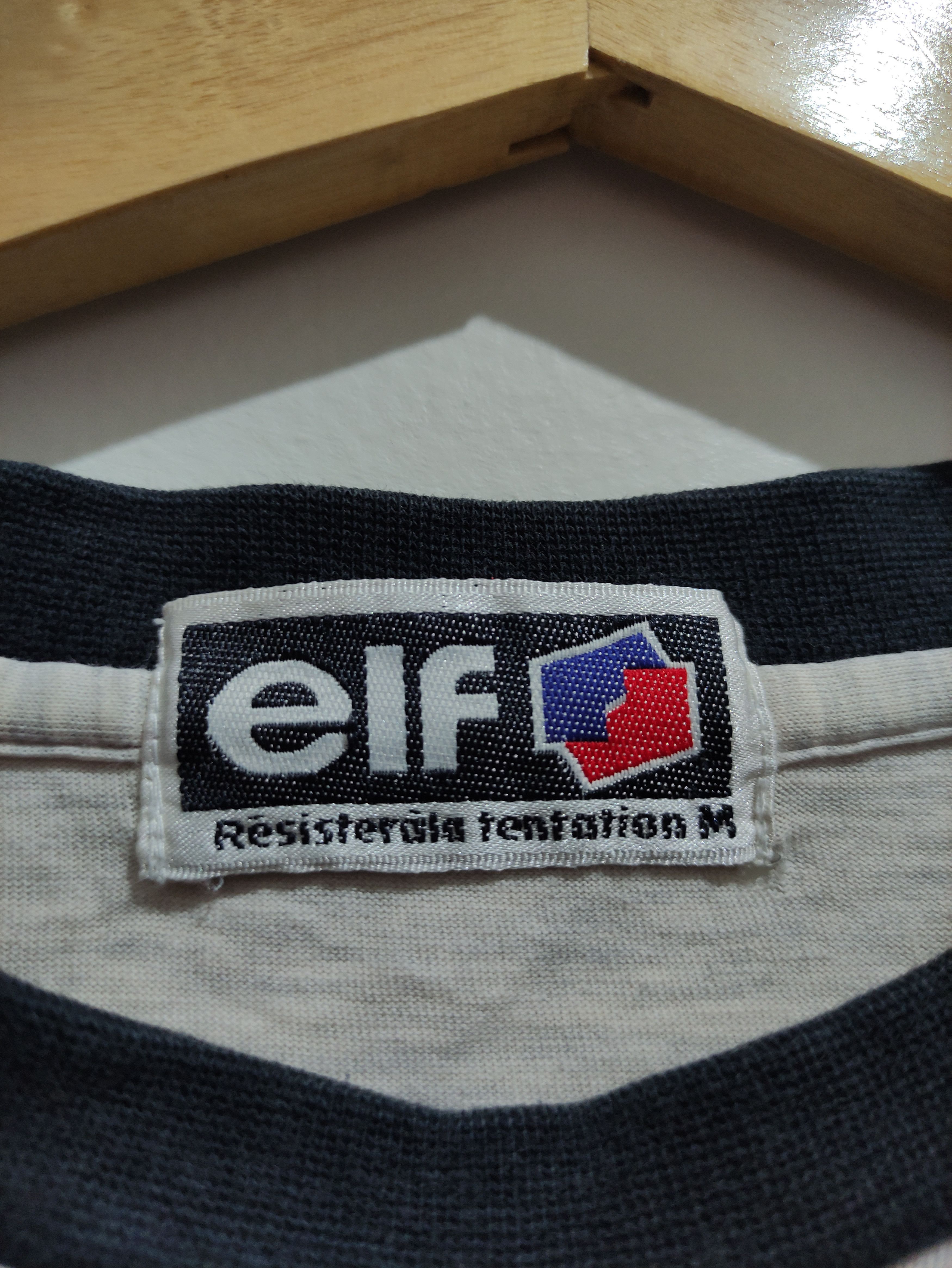 Formula 1 Vintage ELF Lubricant Formula one Ringer T-shirt Size US M / EU 48-50 / 2 - 5 Thumbnail