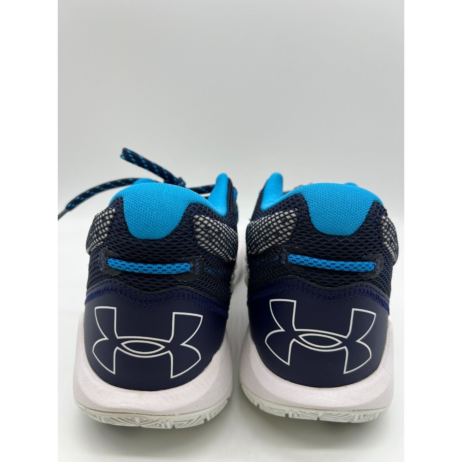 Under Armour HOVR Havoc 5 Team Basketball White Navy Sz 10.5 display picture 2