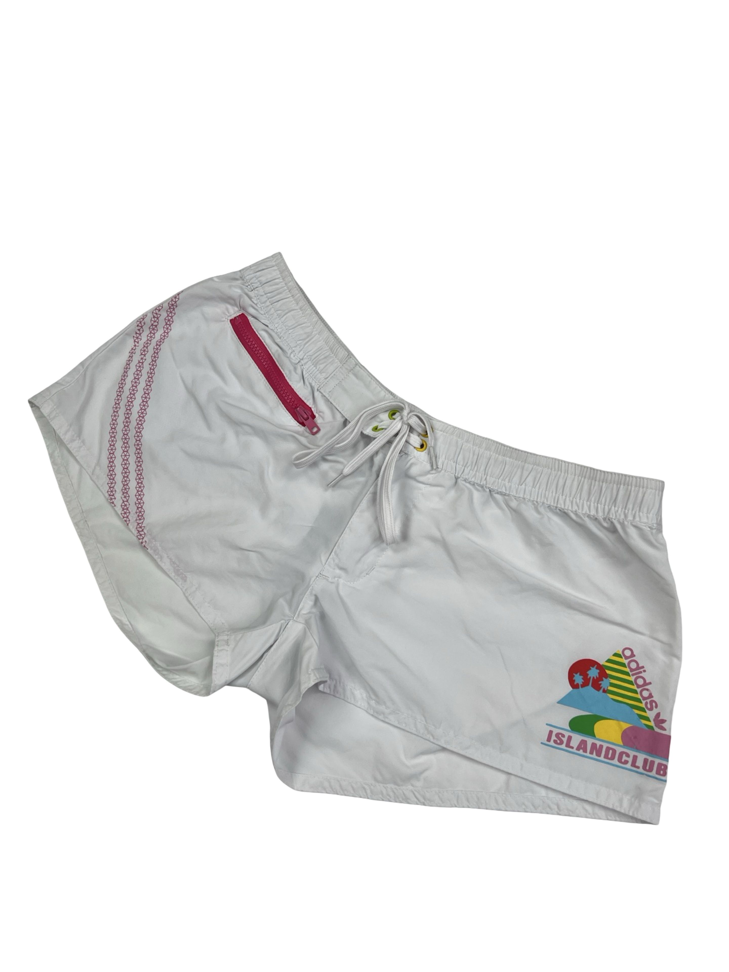 Adidas × Vintage Vintage Y2K Adidas Islandclub Swimwear Shorts Size 27" / US 4 / IT 40 - 1 Thumbnail