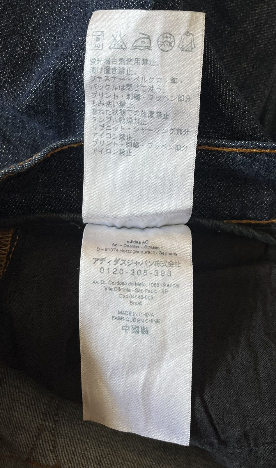 Yohji Yamamoto TAX FREE 🇺🇸 Yohji yamamoto y-3 classic indigo blue jeans Size US 30 / EU 46 - 6 Thumbnail