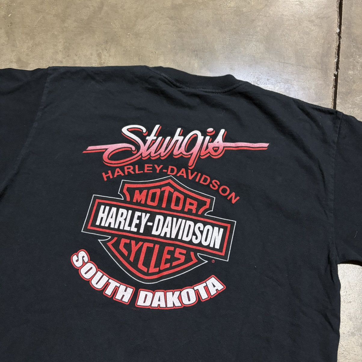 Harley Davidson Vintage Harley Davidson T shirt Black Hills Sturgis Snake Size US L / EU 52-54 / 3 - 8 Thumbnail