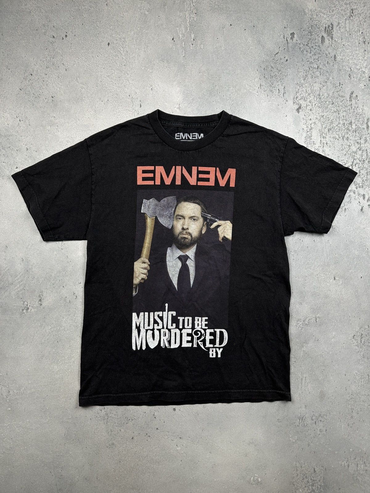 Eminem Eminem Music To Be Murdered By Album Graphic Tee Rap Merch Size US M / EU 48-50 / 2 - 1 Thumbnail