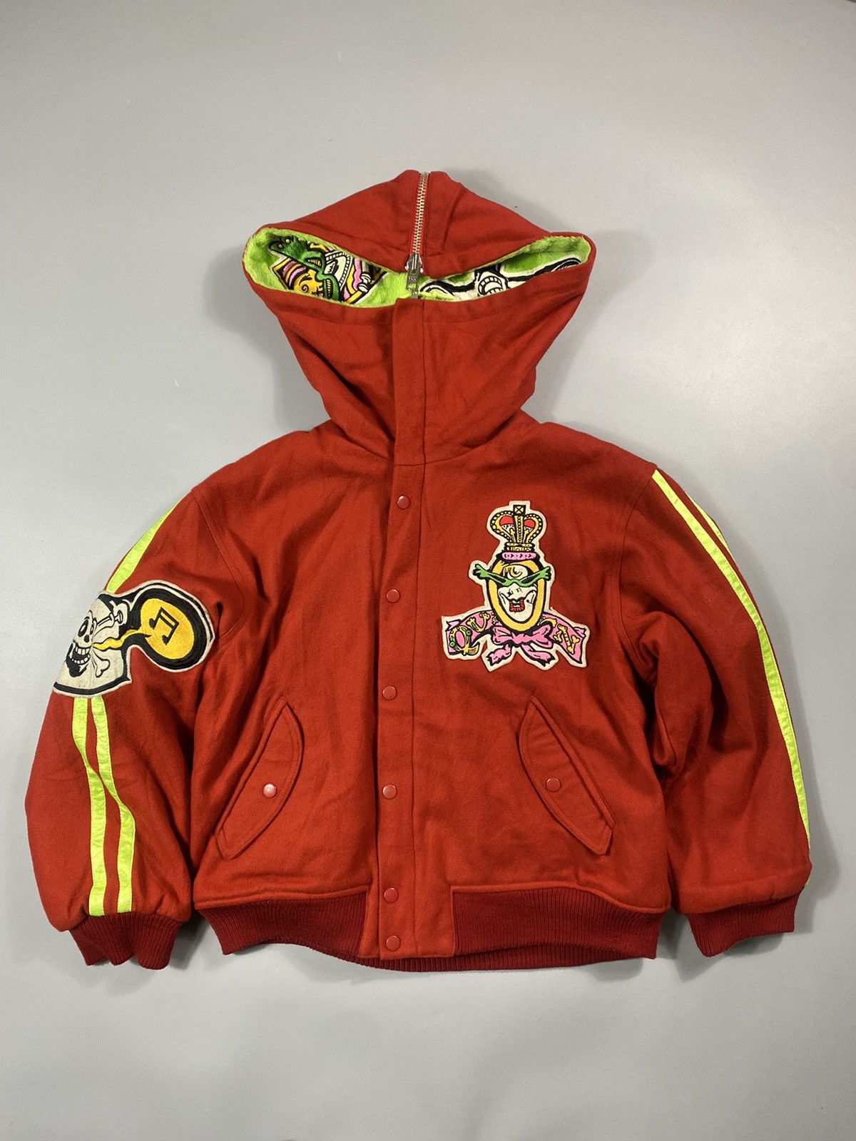 Hysteric Glamour Archive! 1980s-HG- “Queen” Alien Hood Patched 