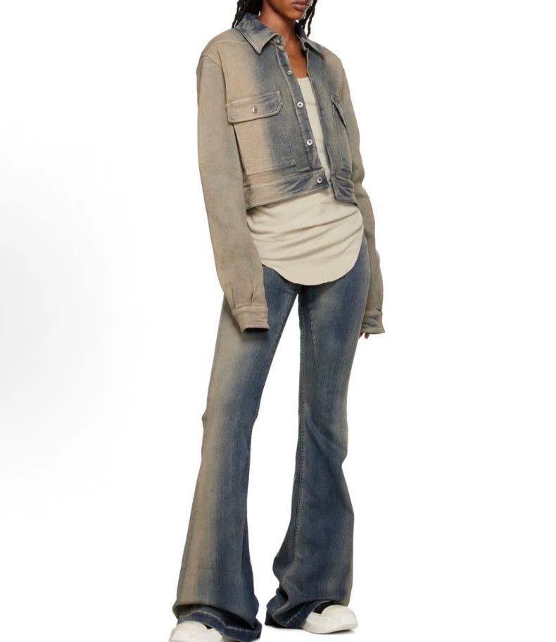 Rick Owens Rick Owens Cropped Streamer Jacket Size S / US 4 / IT 40 - 2 Thumbnail