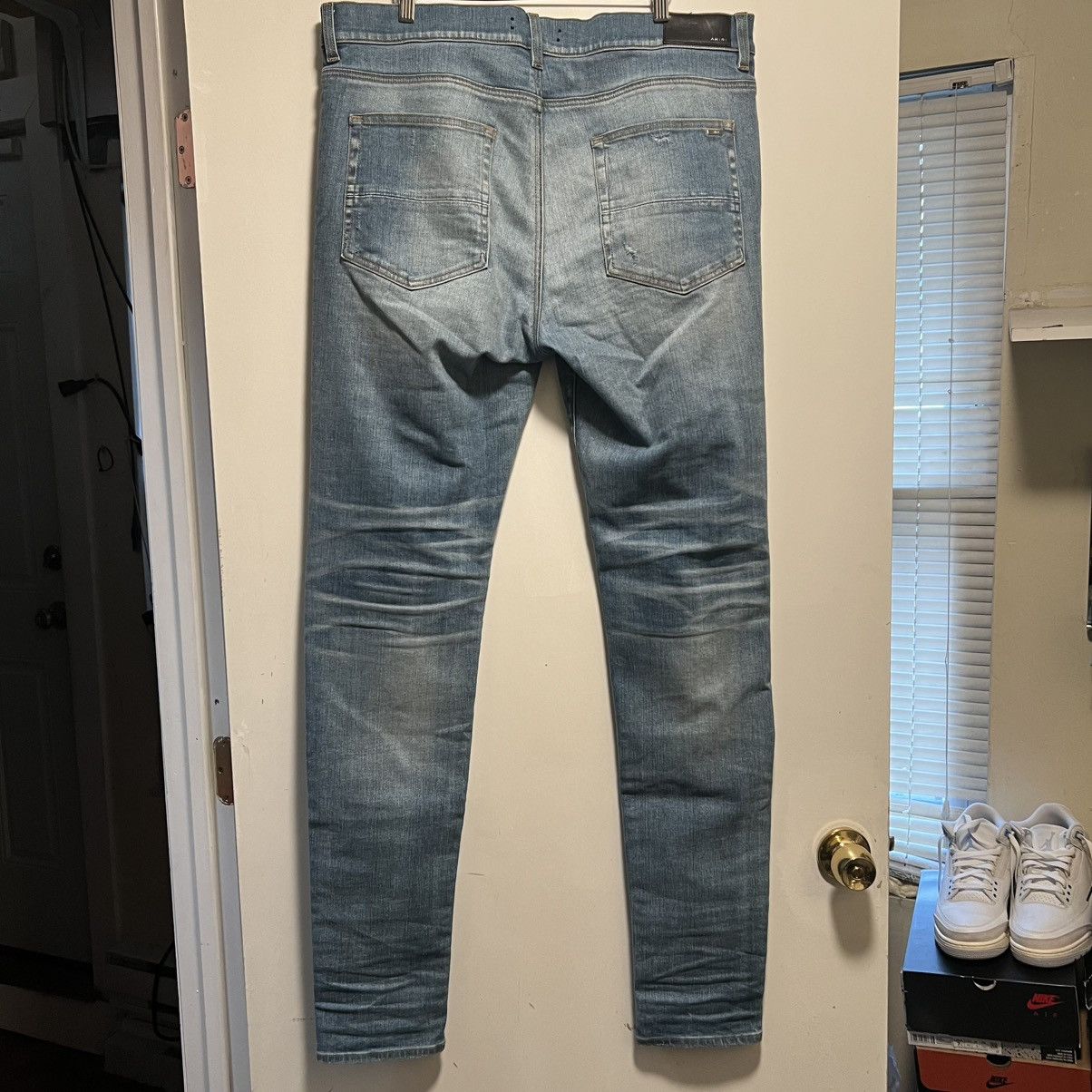 Amiri Amiri MX1 Aloha Patch Jeans Indigo Size US 38 / EU 54 - 2 Thumbnail
