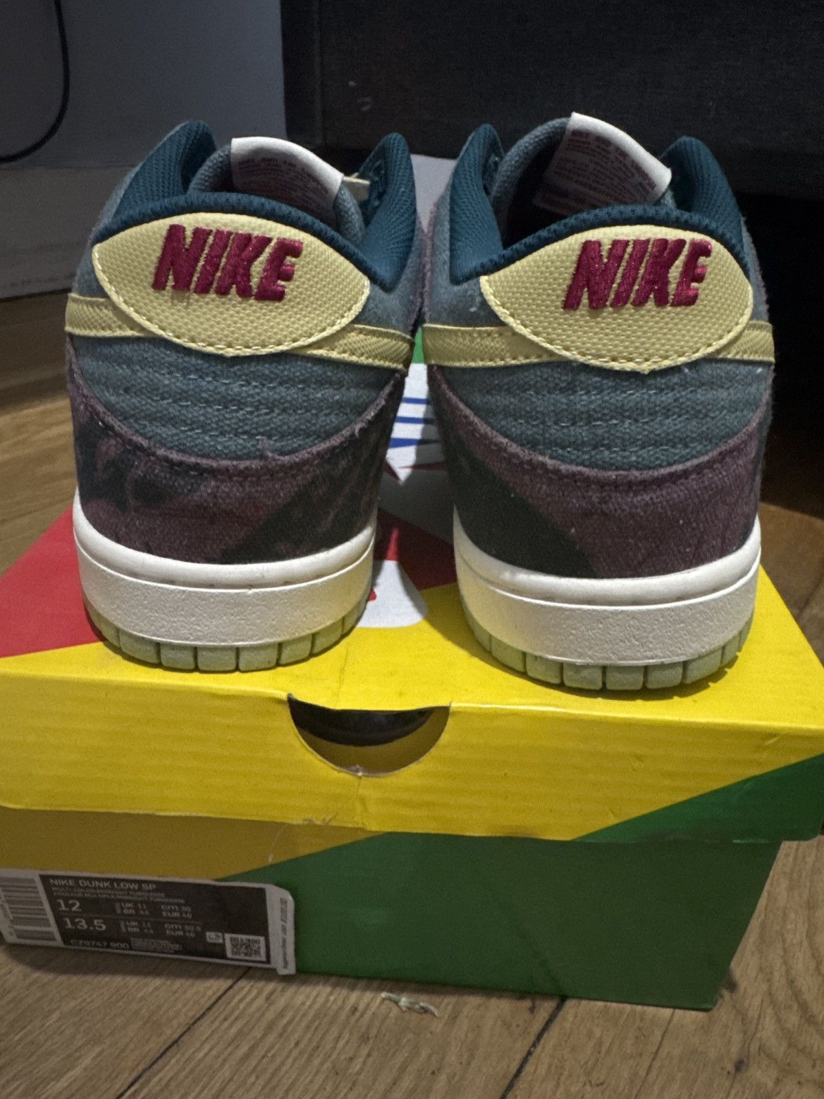 Nike Dunk Low “Community Gardens” Size US 12 / EU 45 - 7 Thumbnail