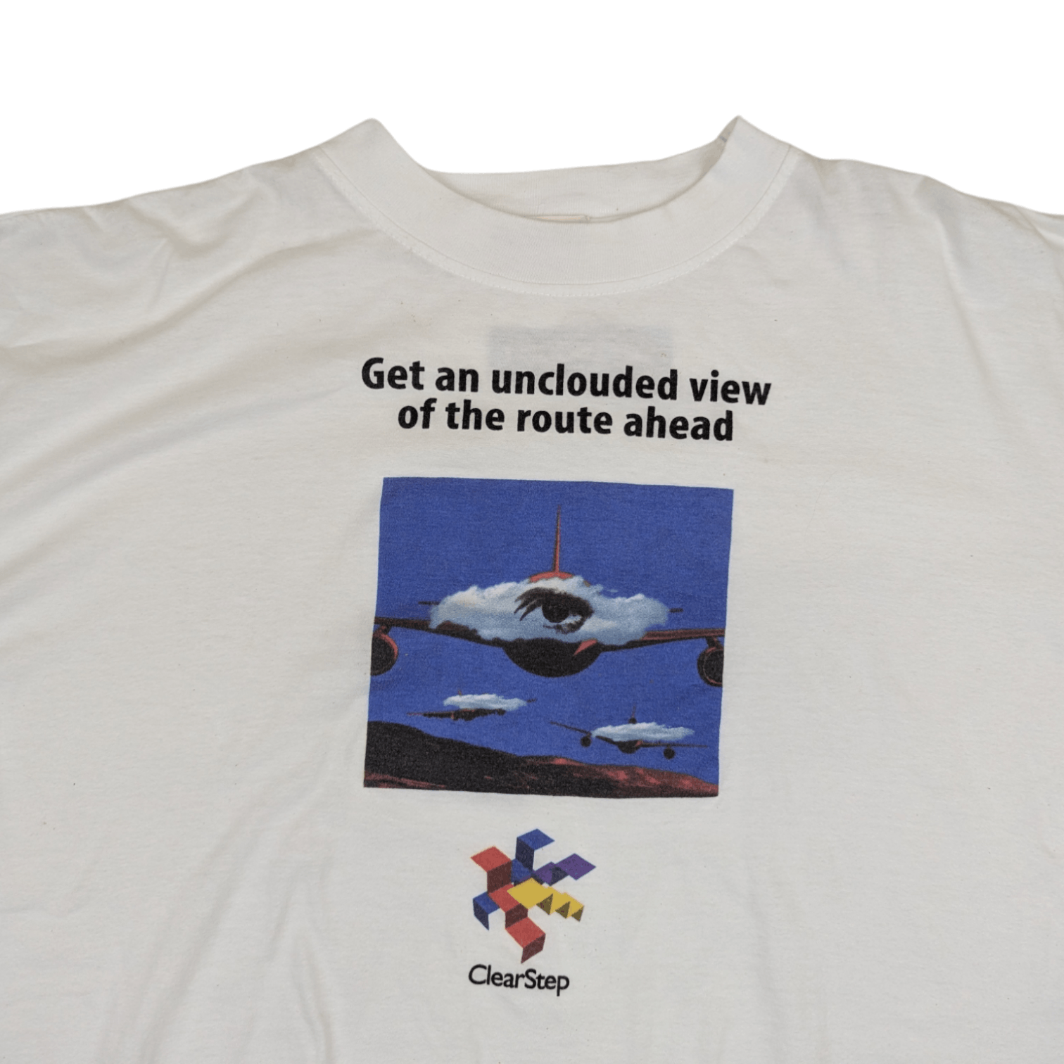 Nintendo 90's CLEARSTEP Olicom Ethernet T-Shirt Single Stitches Size US XL / EU 56 / 4 - 4 Thumbnail