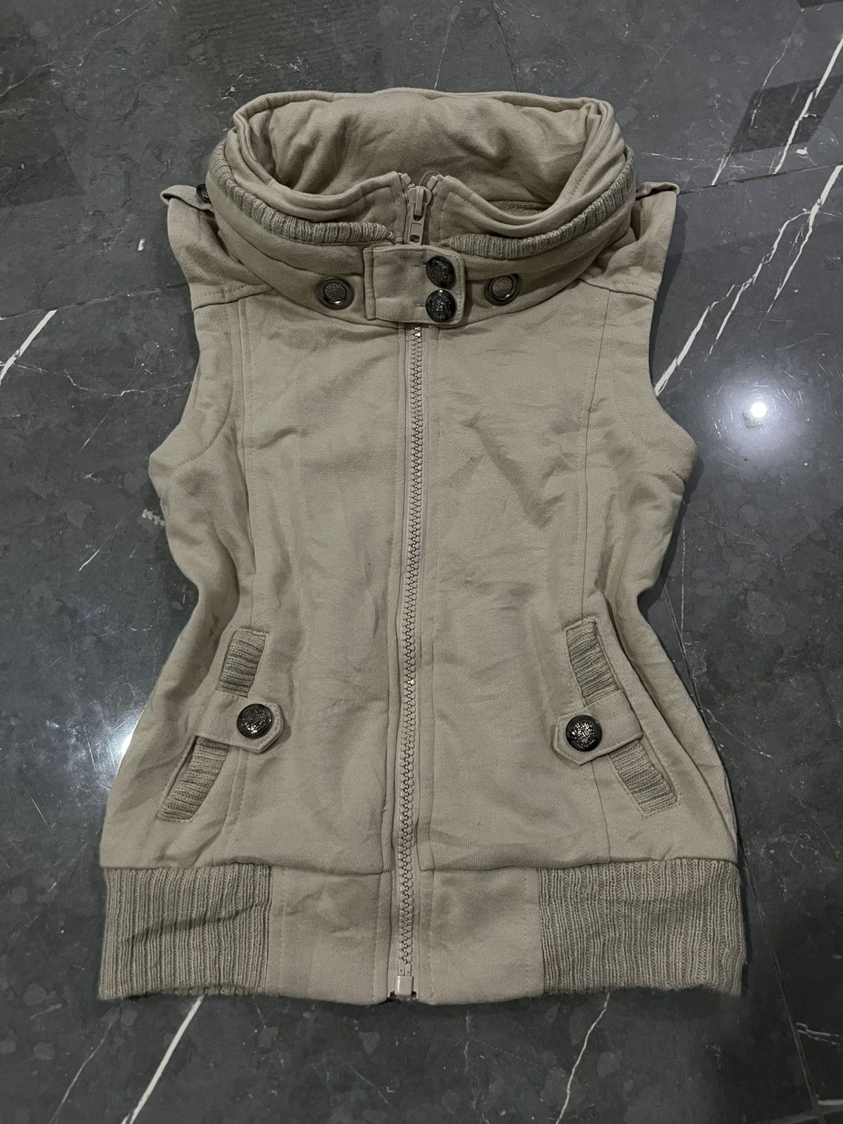 Yasuyuki Ishii Livin alone bono vest hoodie Size US XS / EU 42 / 0 - 1 Thumbnail