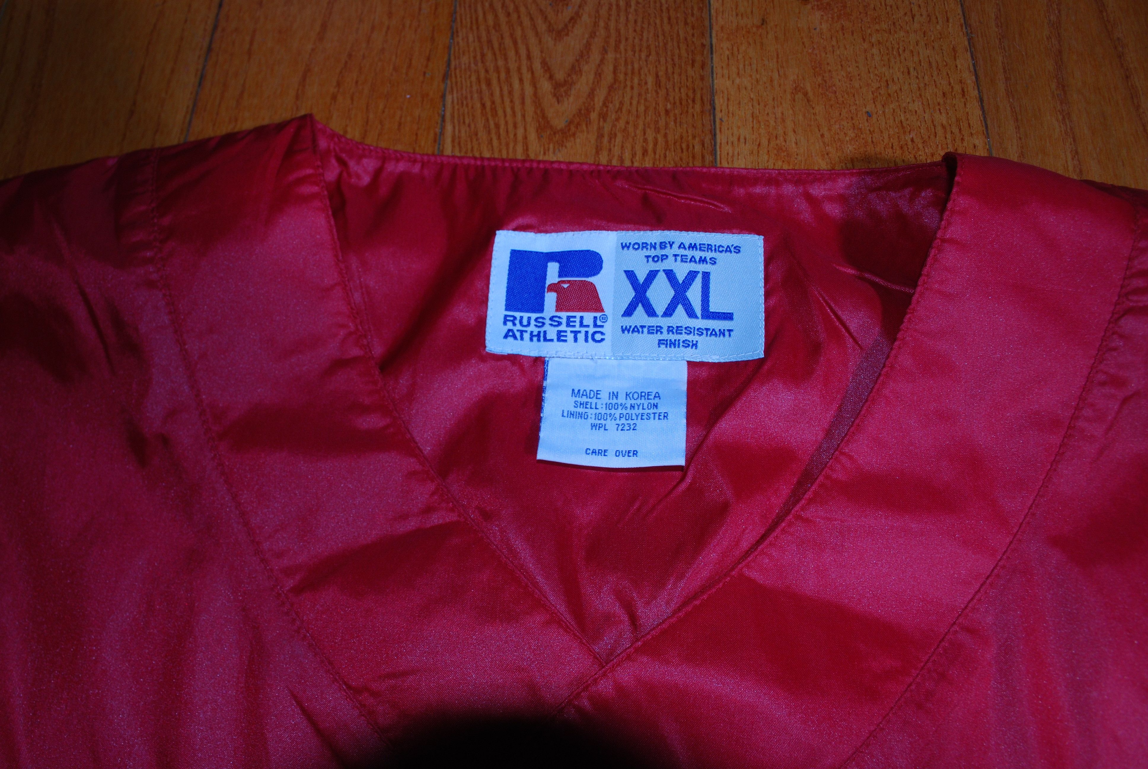 Russell Athletic Russell Athletic Anaheim Angels Rain Jacket MLB Jersey Size US XXL / EU 58 / 5 - 5 Thumbnail