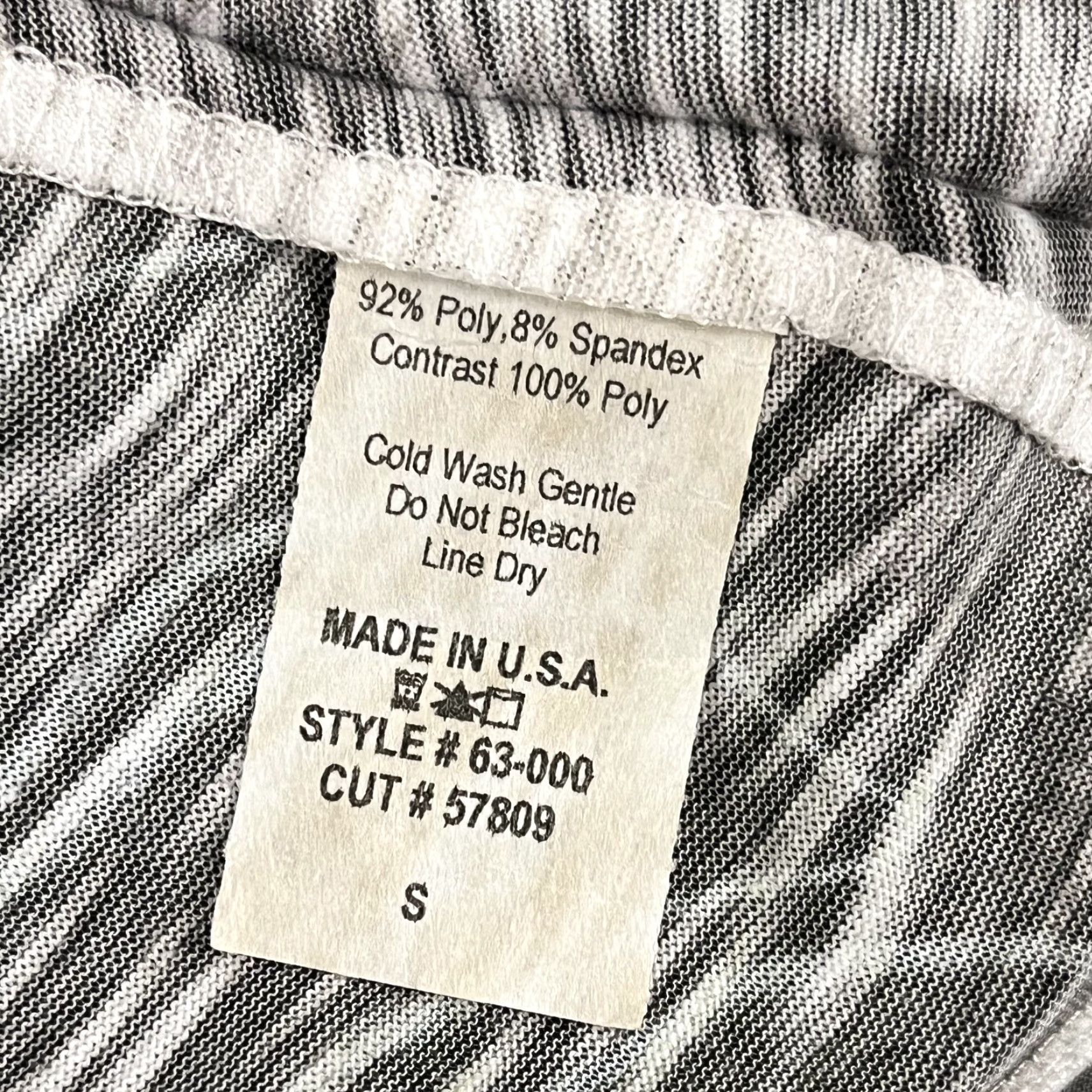 Vintage VINTAGE Jess & Jane Blouse Top Womens S Gray Zebra Floral Abstract Art to Wear 3/4 Sleeve Bohemian Size S / US 4 / IT 40 - 3 Thumbnail