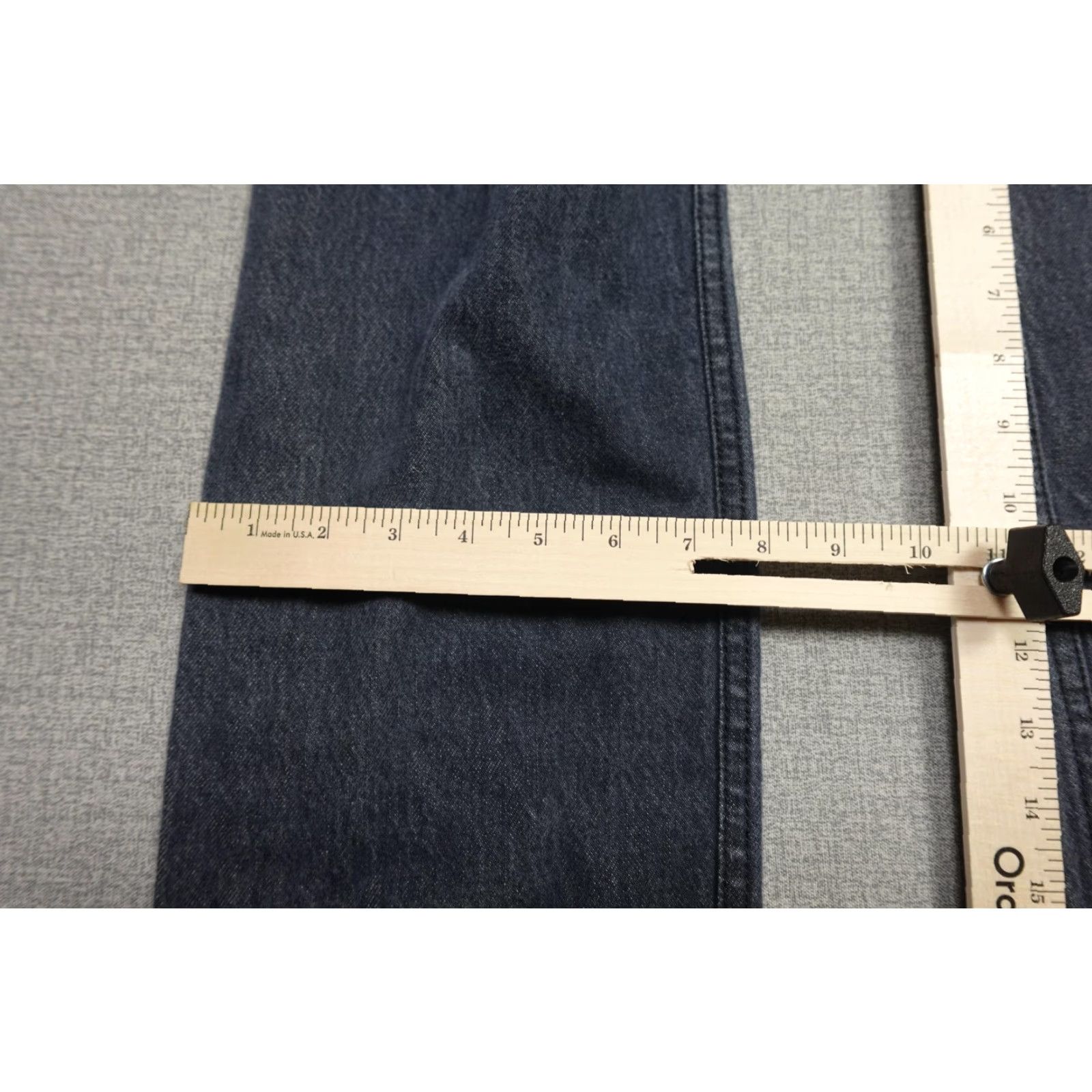 Levi's Levi's 501 Jeans Mens Regular 30x27 Blue Button Fly Denim Red Tab Size US 30 / EU 46 - 7 Thumbnail