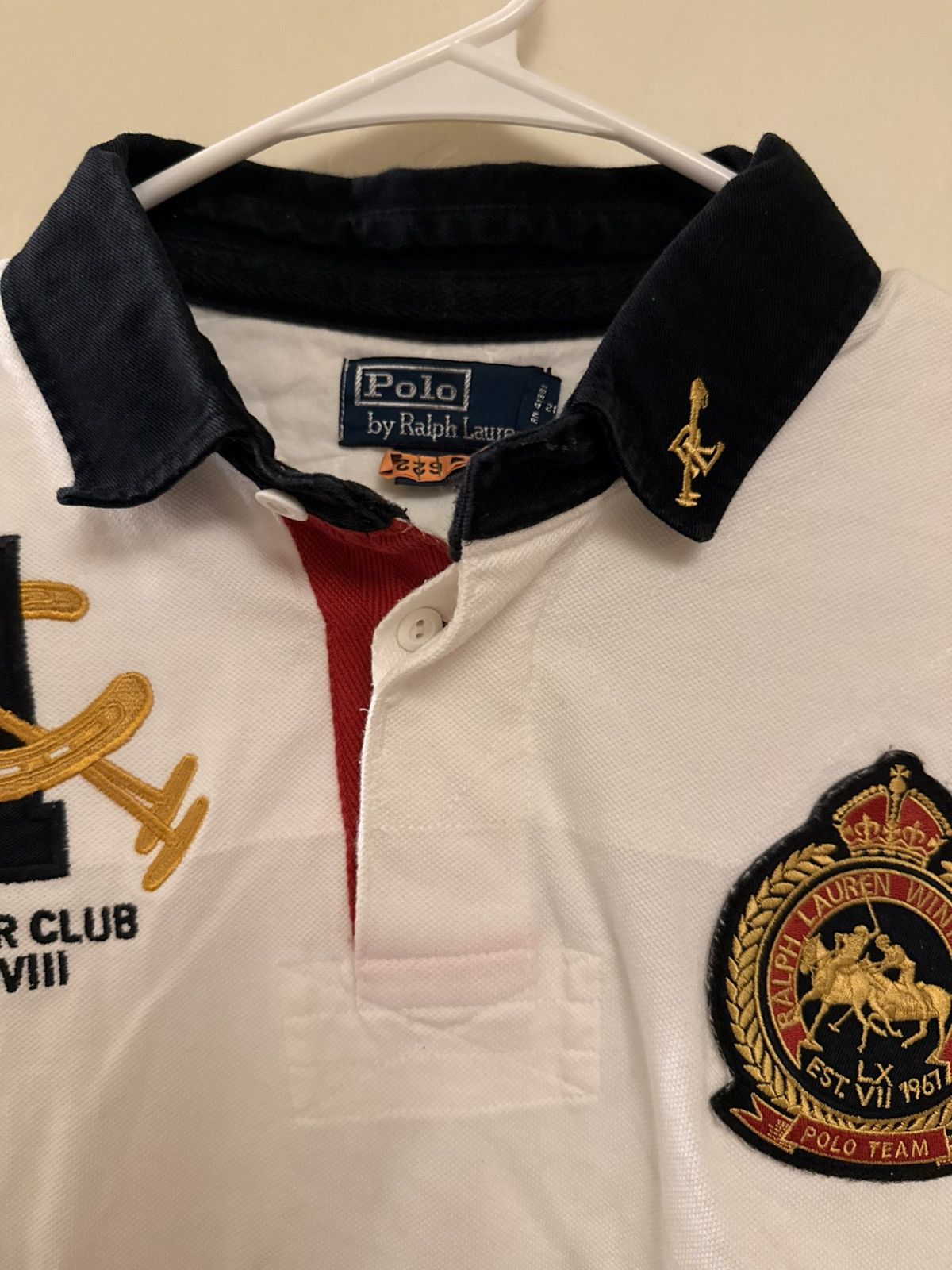 Polo Ralph Lauren Vintage Polo Rugby Size US L / EU 52-54 / 3 - 2 Thumbnail
