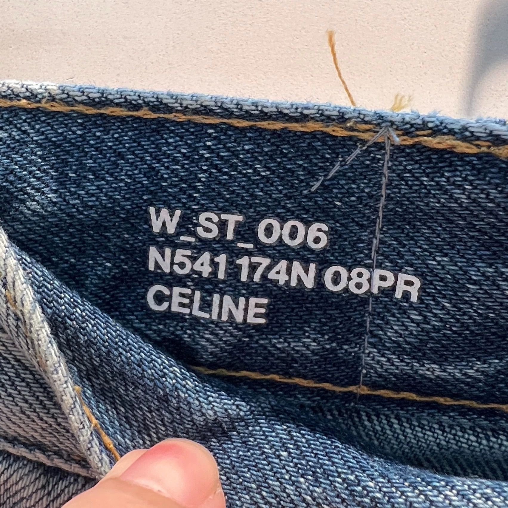 Celine Celine Washed Jeans Size US 28 / EU 44 - 4 Thumbnail