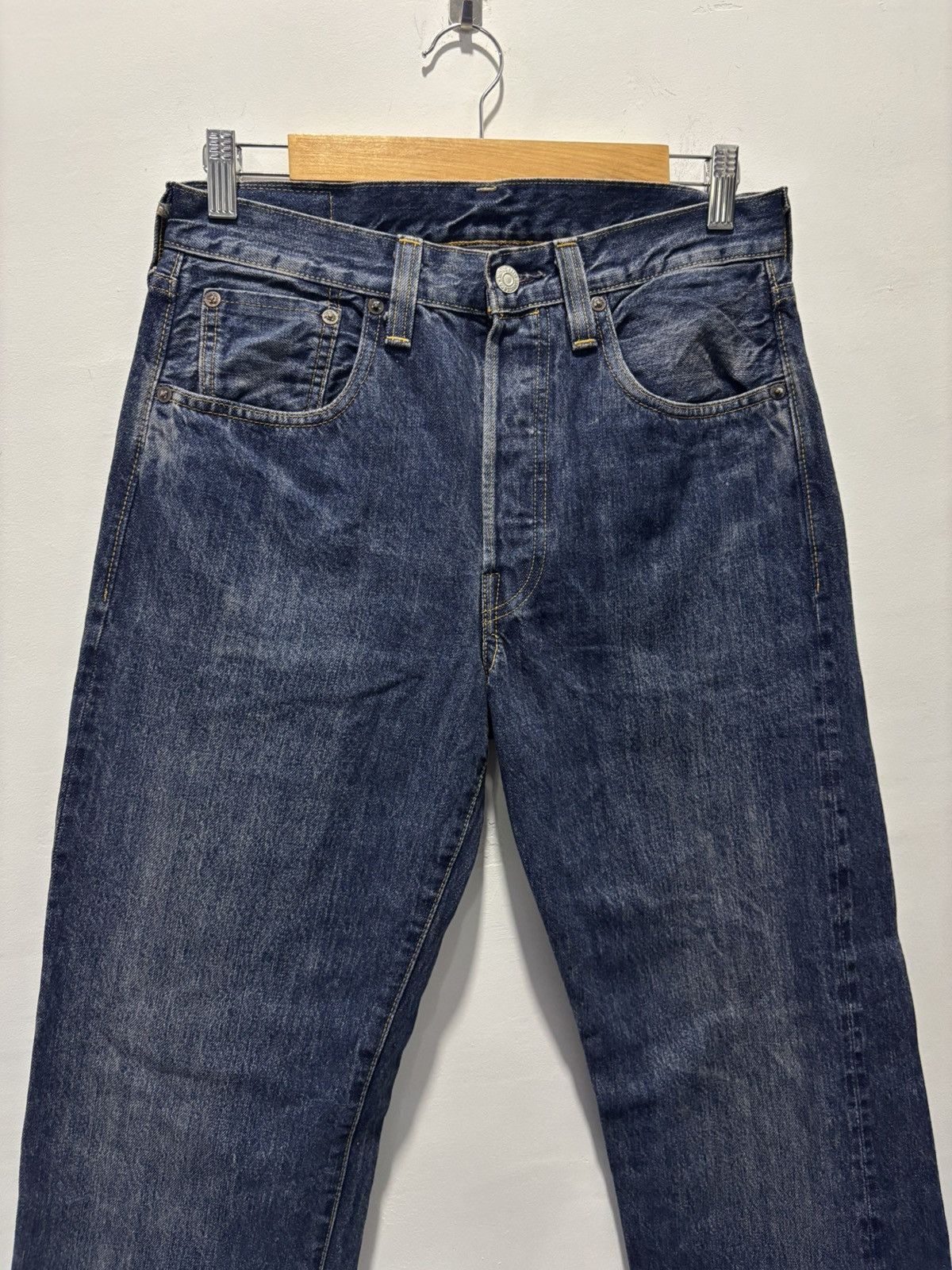 Levi's Levis 501XX Big E Selvedge Jeans Size US 30 / EU 46 - 3 Thumbnail