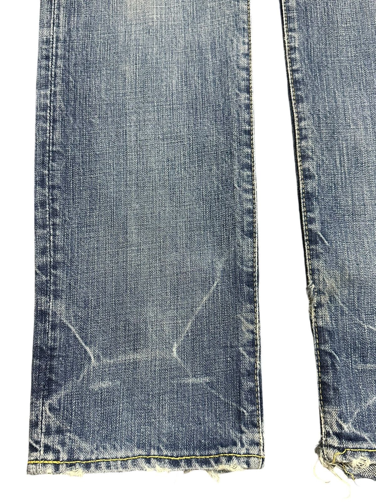 Hysteric Glamour Vintage Japan Hysteric Glamour Faded Wash Distressed Jeans Size US 29 - 7 Thumbnail