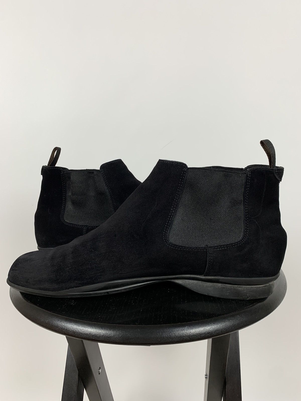 Prada Vintage Prada Black Leather Boots Size US 7 / EU 40 - 4 Thumbnail