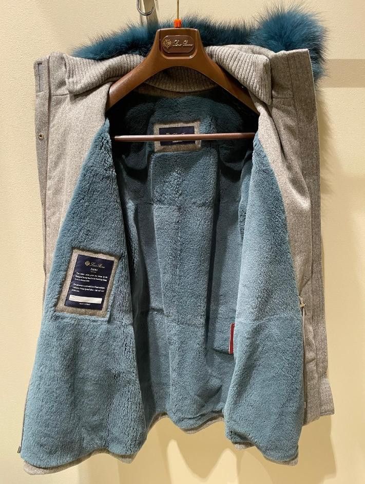 Loro Piana o1srvl11e0526 Icery Jacket in Grey Size M / US 6-8 / IT 42-44 - 4 Thumbnail