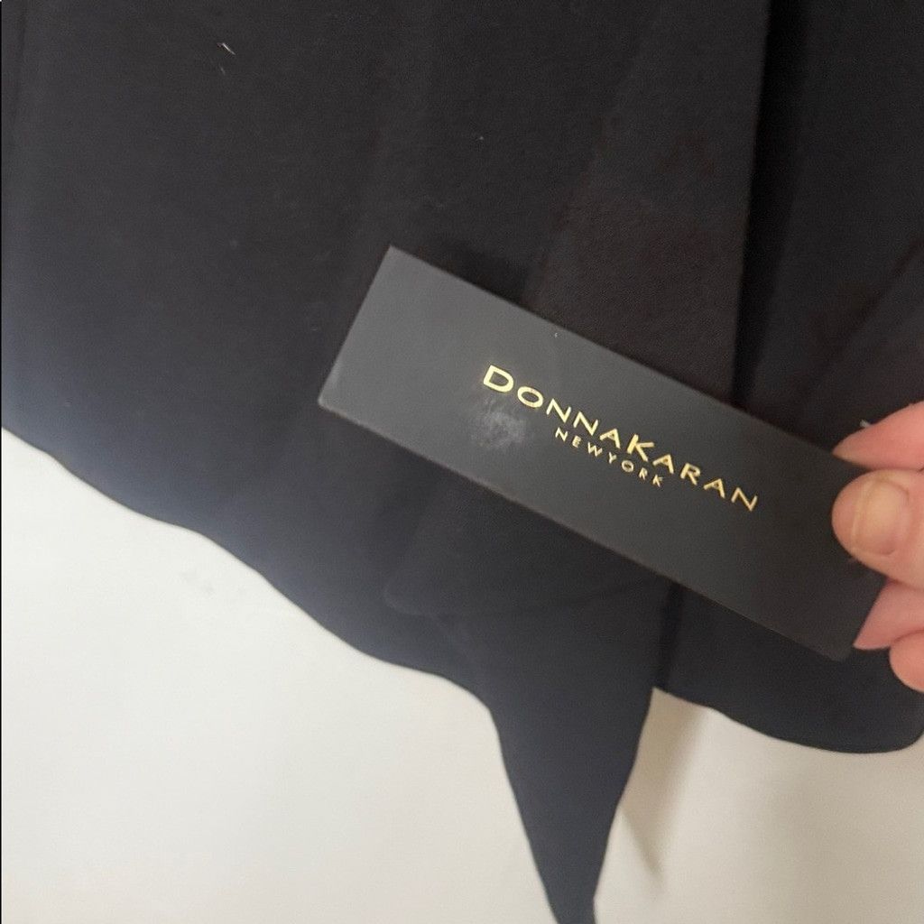 Donna Karan NWT Donna Karan double breasted black asymmetrical jacket 4 Size S / US 4 / IT 40 - 4 Thumbnail