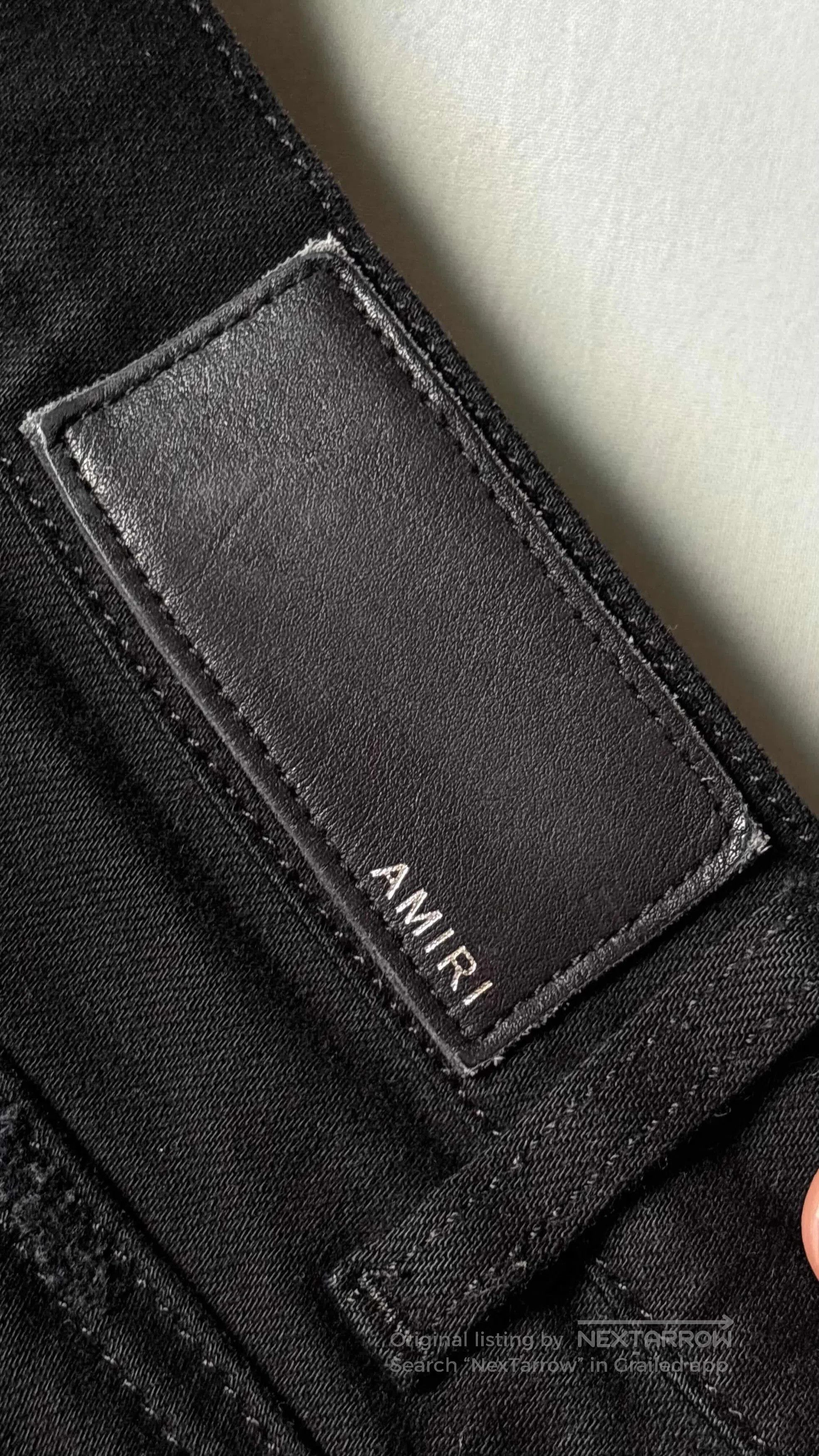 Amiri Amiri MX1 Snake Patch Jeans . Size US 33 - 4 Thumbnail
