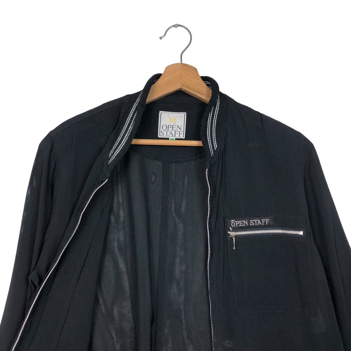 Japanese Brand × Vintage 📌Vintage Chore Jacket Zipper Open Staff Size US M / EU 48-50 / 2 - 13 Thumbnail