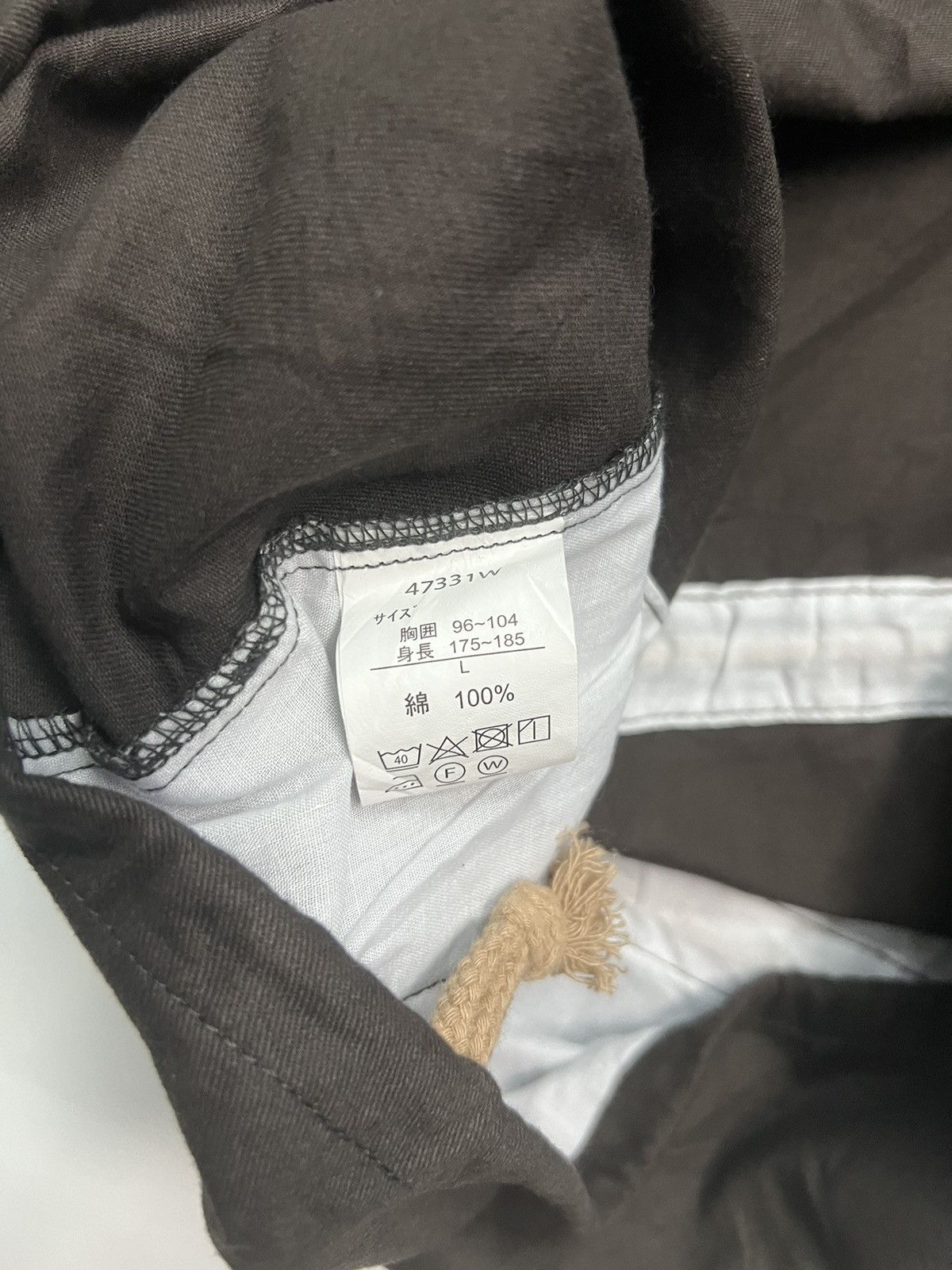 Japanese Brand 96 CLOTH ANORAK JACKET WITH HOODIE Size US L / EU 52-54 / 3 - 7 Thumbnail