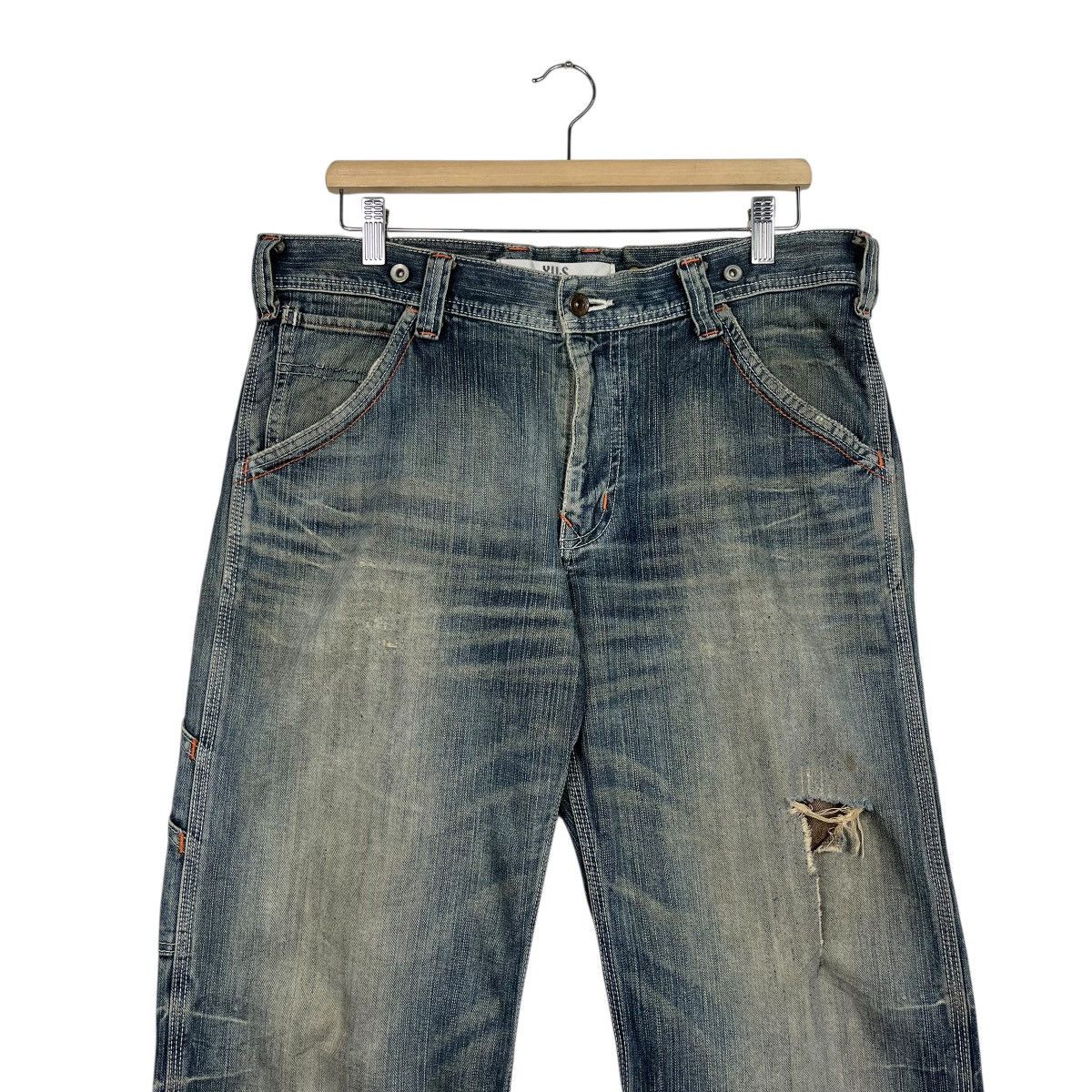 Edwin Vintage Edwin Lot 405 Distressed Denim Jeans Size US 34 / EU 50 - 3 Thumbnail