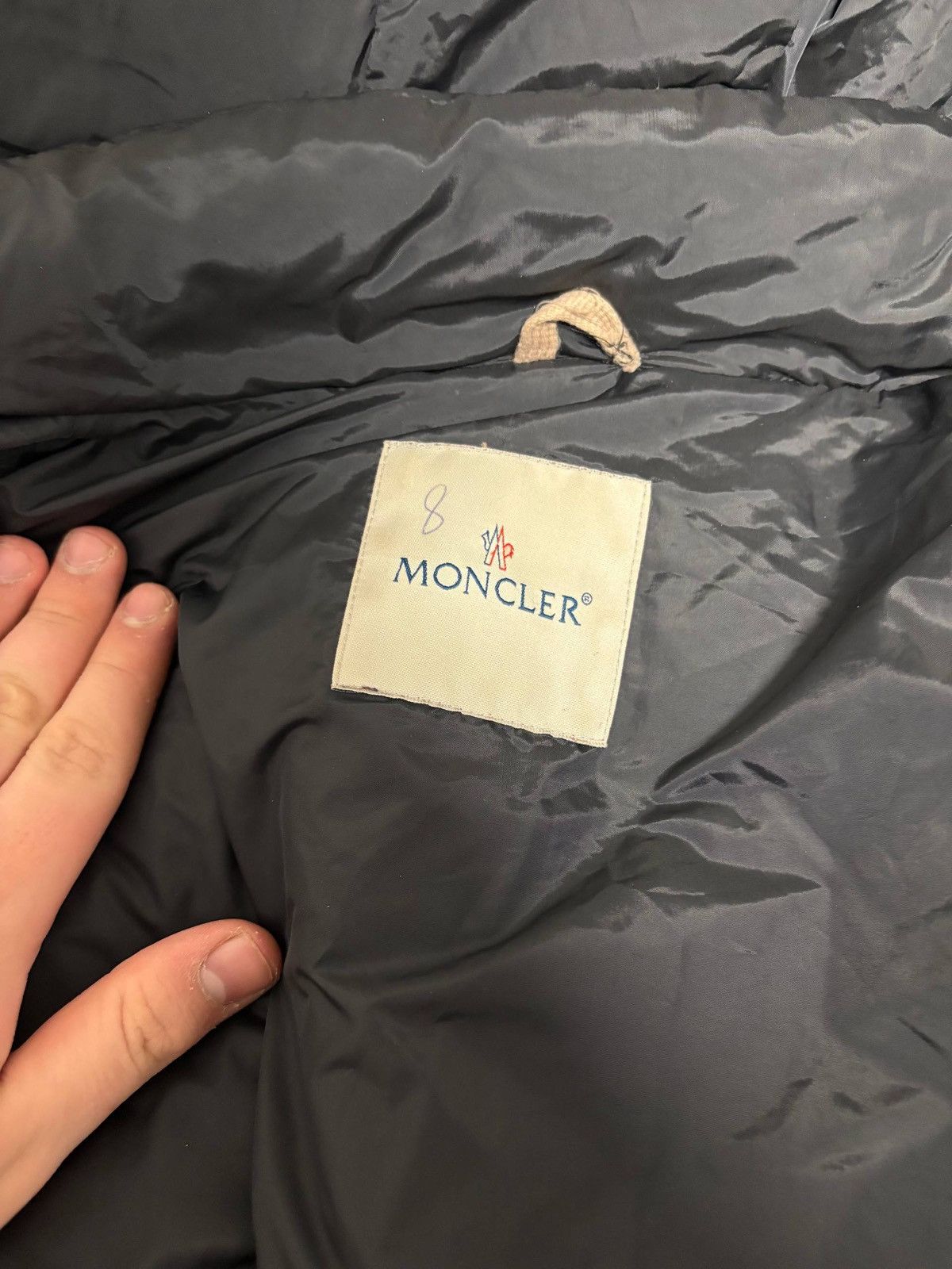 Moncler Moncler Long Black Puffer Coat | Kids 14/164, Fits Women's M Size S / US 4 / IT 40 - 11 Thumbnail