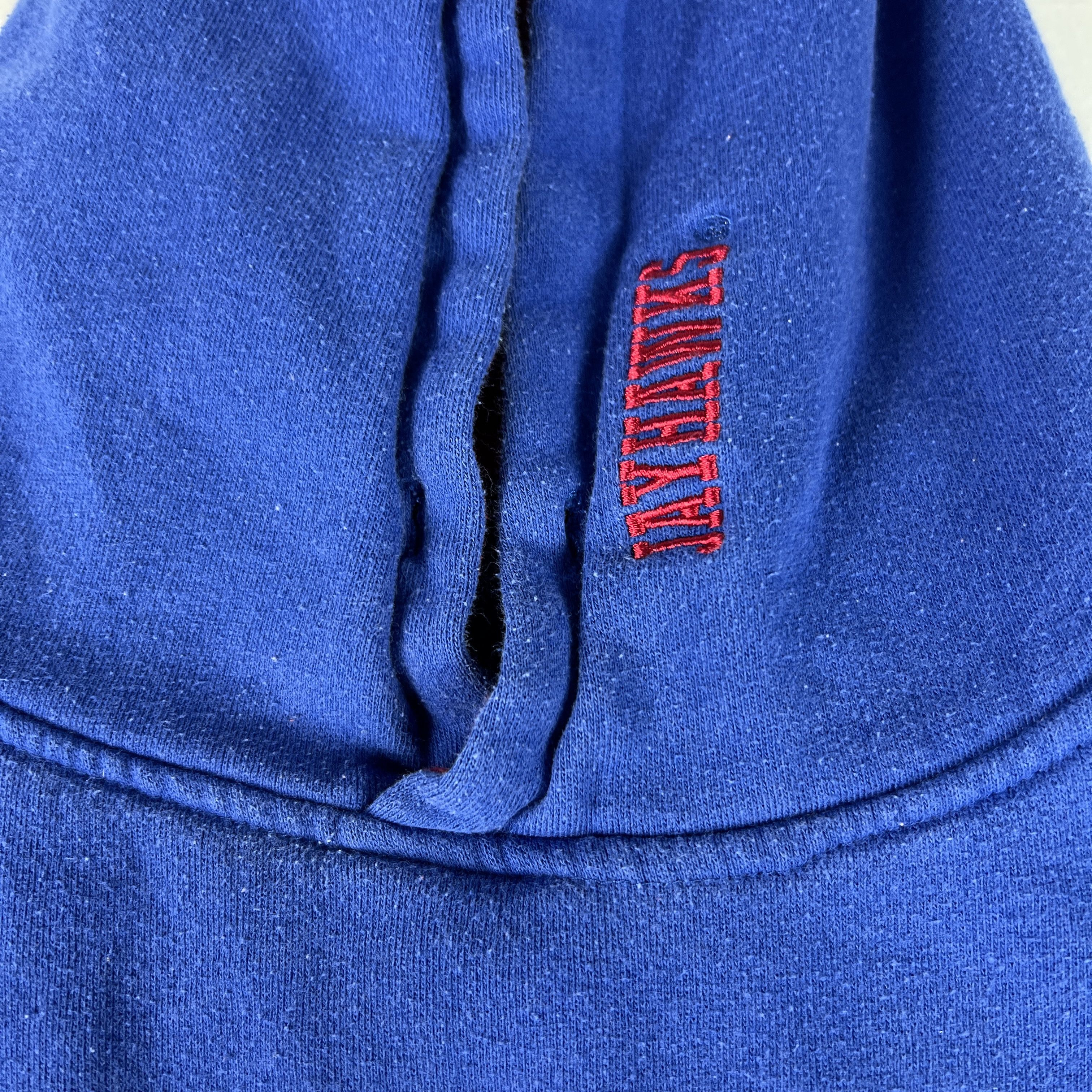 NCAA Stadium Kansas Jayhawk Sweatshirt Faded Embroidered Hoodie Size US M / EU 48-50 / 2 - 7 Thumbnail