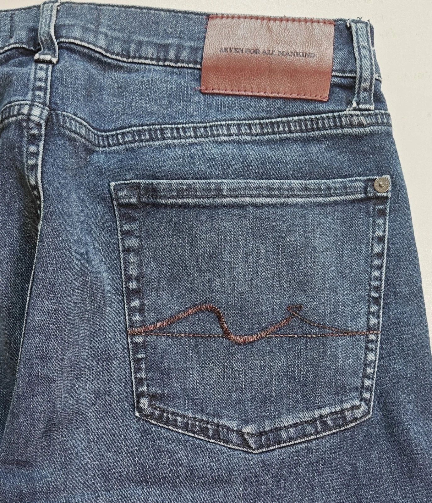 7 For All Mankind 7 For All ManKind Slimmy Tapered Jeans T / 6020 Size US 34 / EU 50 - 9 Thumbnail