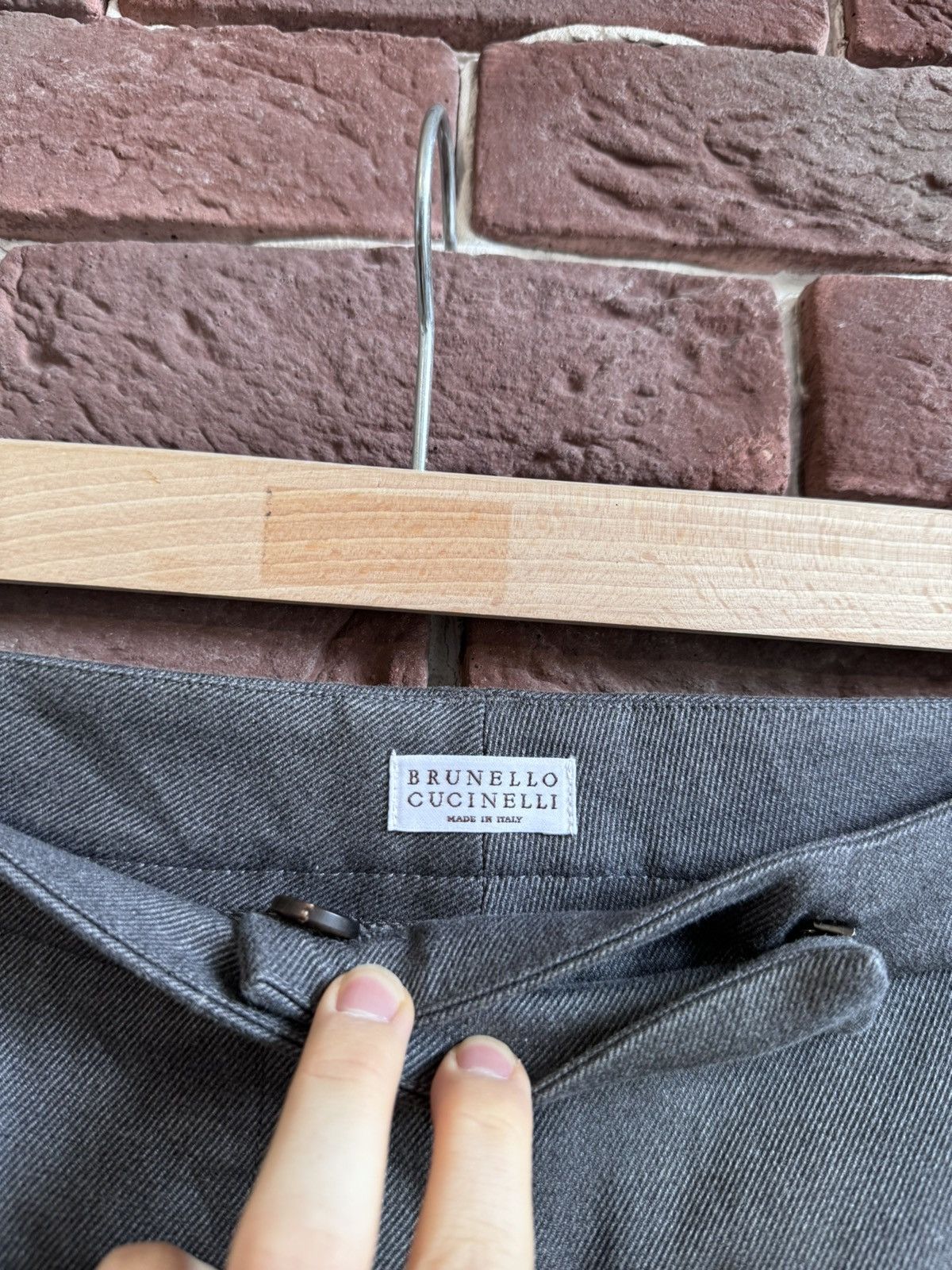 Brunello Cucinelli Brunello Cucinelli Casual Formal Pants Luxury High Quality Size US 30 / EU 46 - 8 Thumbnail