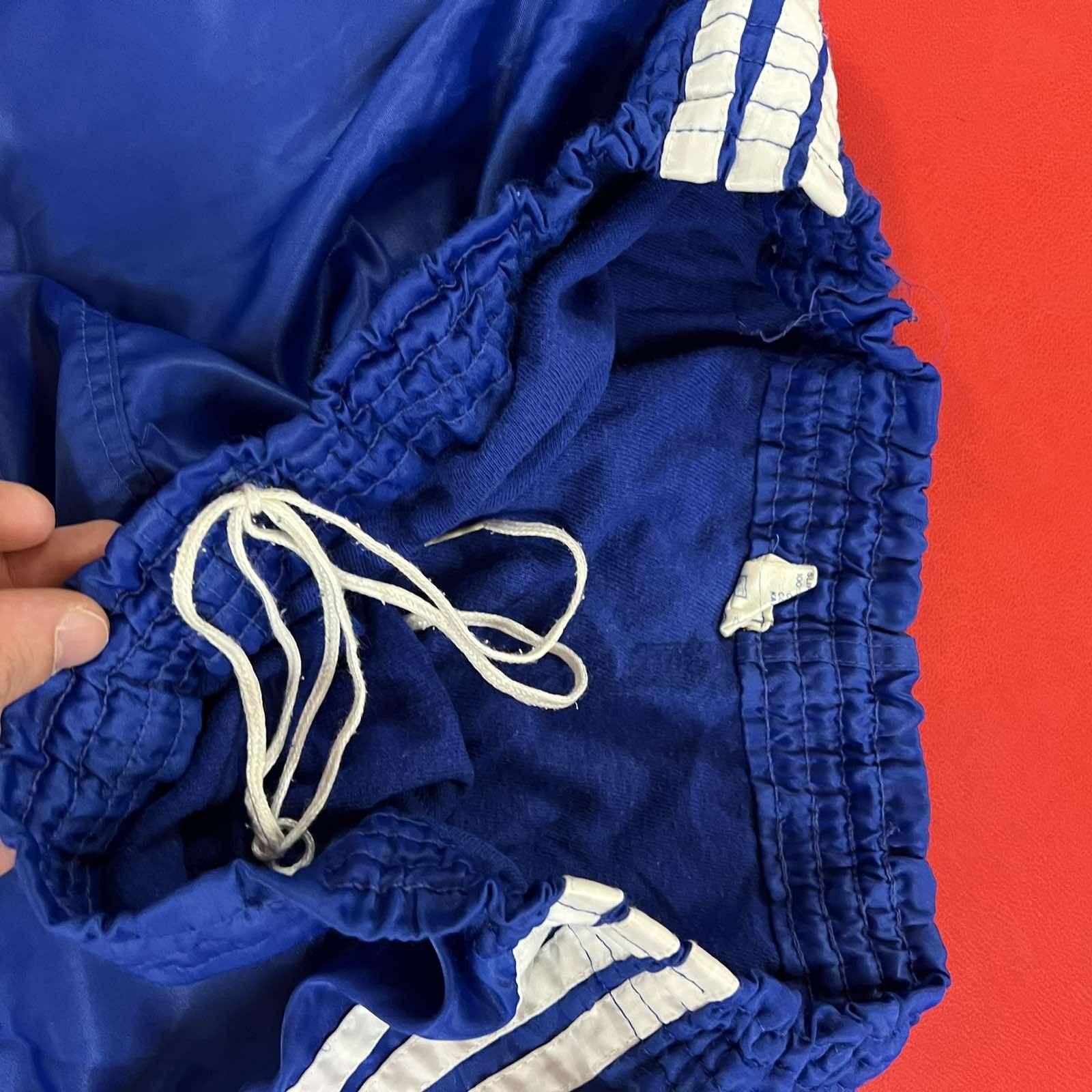 Adidas × Vintage Adidas vintage soccer Nylon shorts Sz M W.Germany 80s Size US 32 / EU 48 - 6 Thumbnail