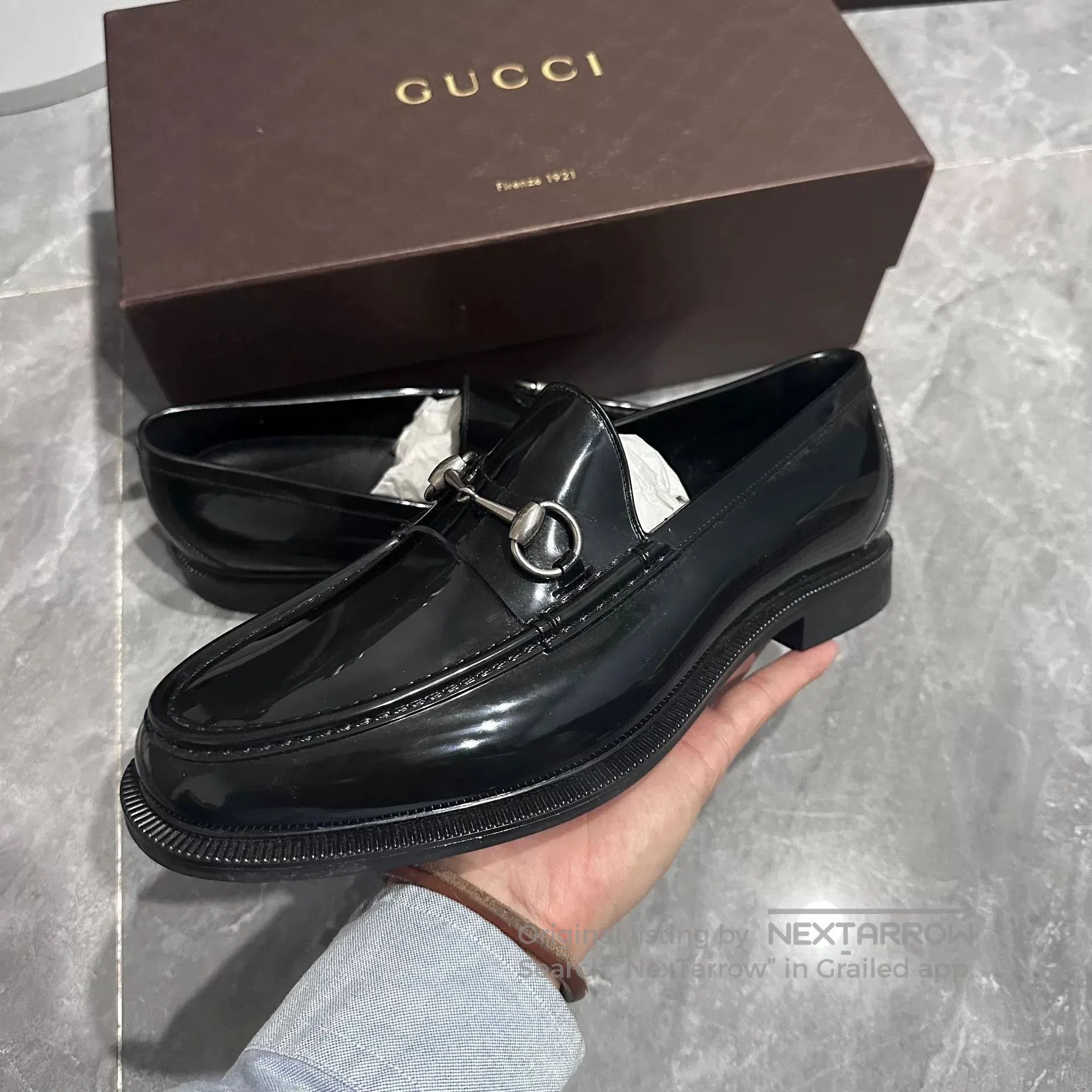 Gucci GUCCI Black Loafer Rain Boots. Size US 9 / EU 42 - 1 Thumbnail