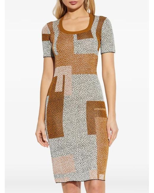 Fendi os11x0526 Midi Dress in Multicolor Size S / US 4 / IT 40 - 3 Thumbnail