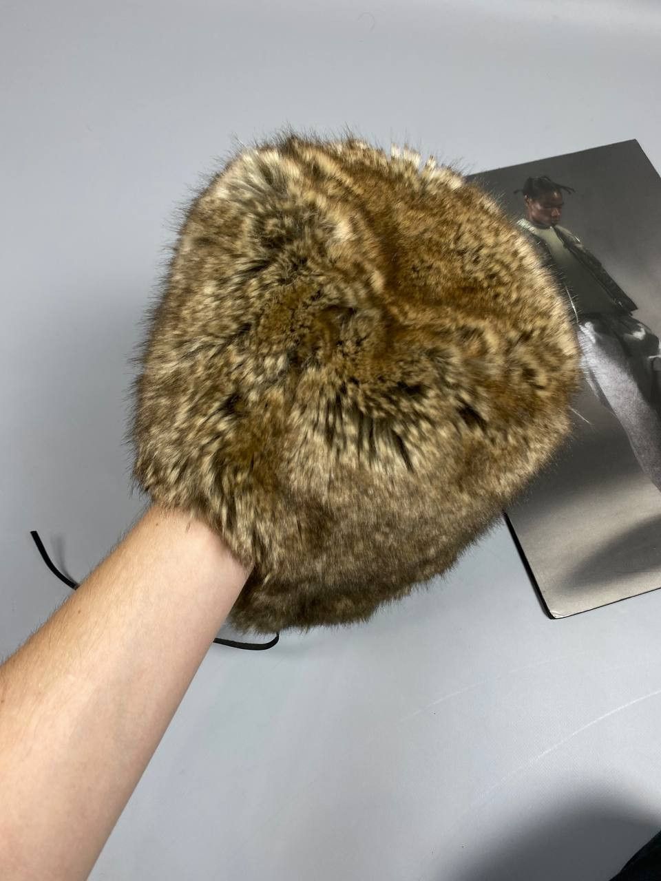 Undercover Hype Faux Fur Ushanka Vintage Fuzzy Warm Trapper Hat 🎩 Size ONE SIZE - 4 Thumbnail