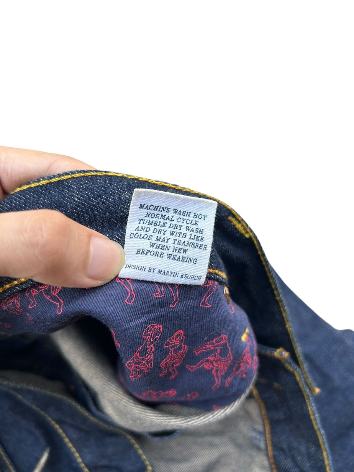 Japanese Brand × Kapital × RMC Jeans Red Monkey Company RMC Martin Ksohoh Distressed Denim Jeans Size US 42 / EU 58 - 11 Thumbnail