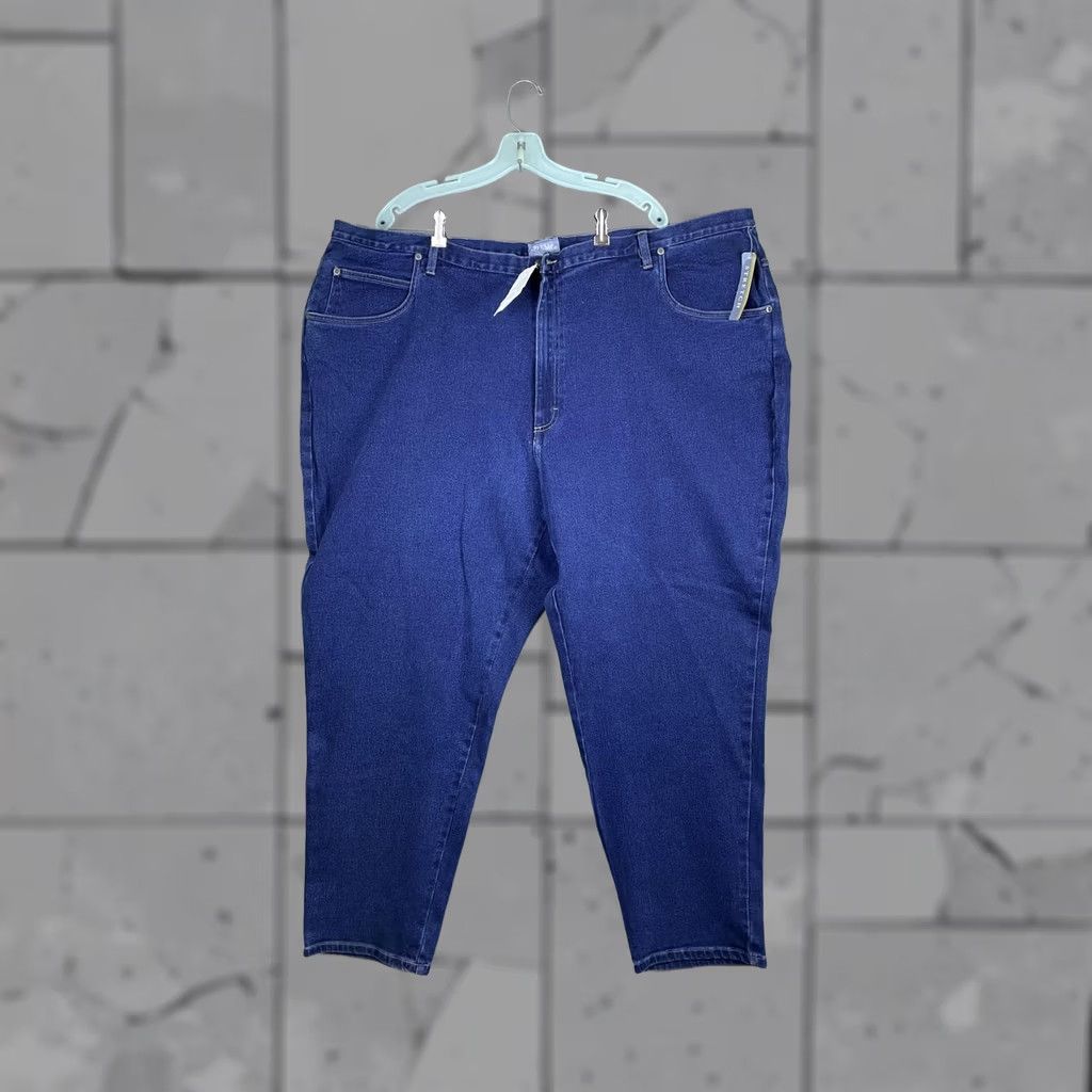 Vintage Liz & Me Jeans Womens 32W Blue Tapered High Rise Stretch Denim Medium Wash Jeans Womens 32W Blue Tapered High Rise Stretch Denim Medium Wash Size 24" / US 00 / IT 34 - 1 Thumbnail