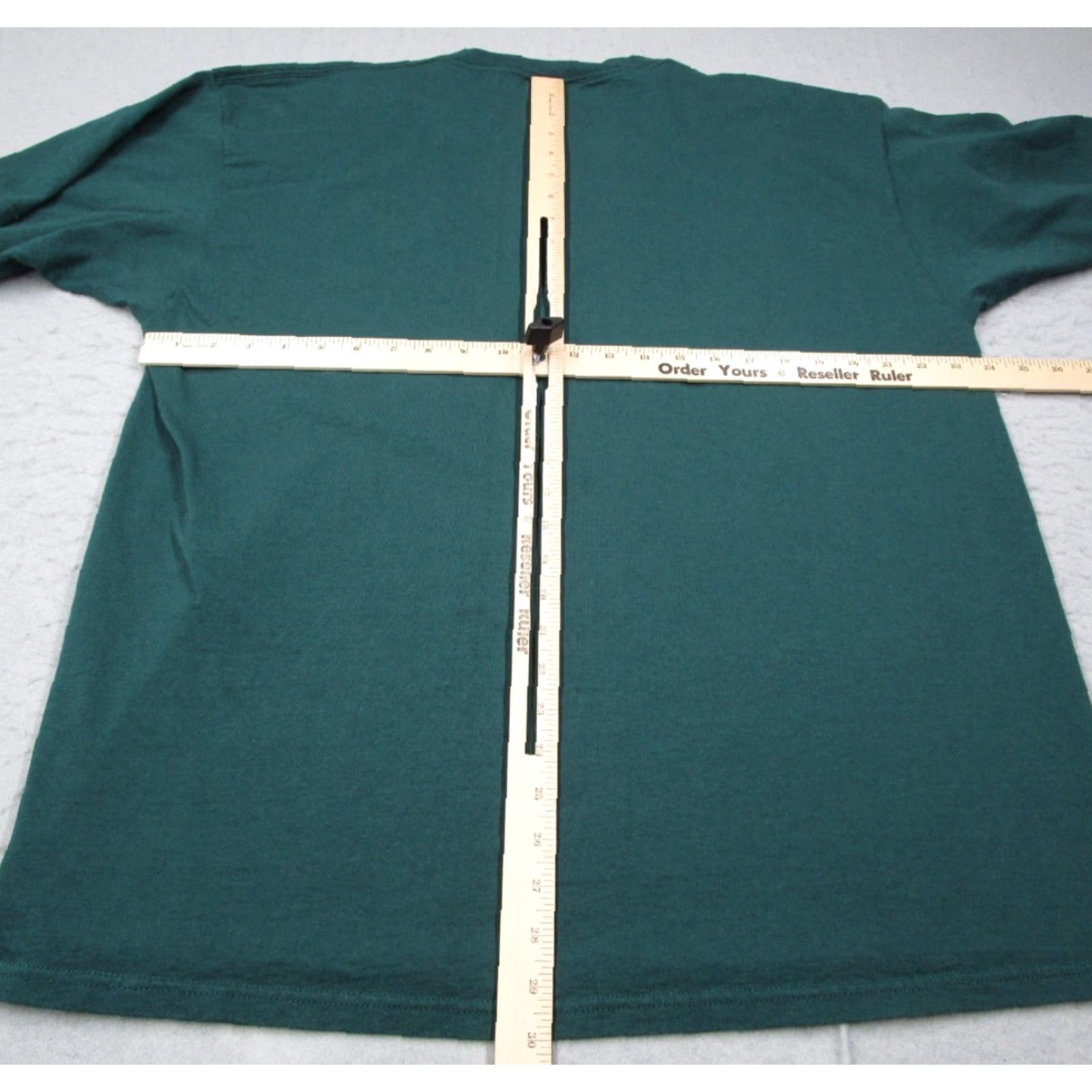 Nike VINTAGE Nike Shirt Mens Large Green Short Sleeve Crew Neck Circle Swoosh 90s Retro Made in USA Size US L / EU 52-54 / 3 - 5 Thumbnail