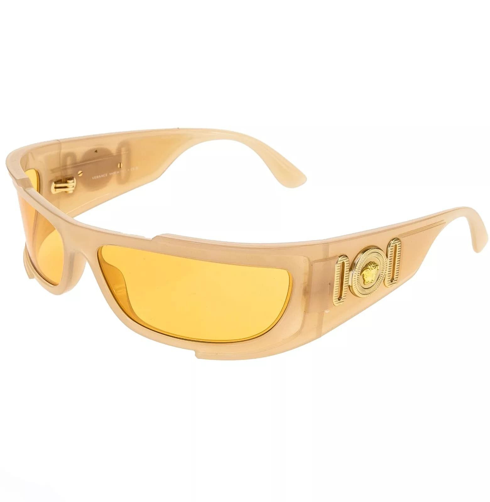 Versace VERSACE MEDUSA BIGGIE Shield 4446 VE4446 Unisex Sunglass Size ONE SIZE - 4 Thumbnail
