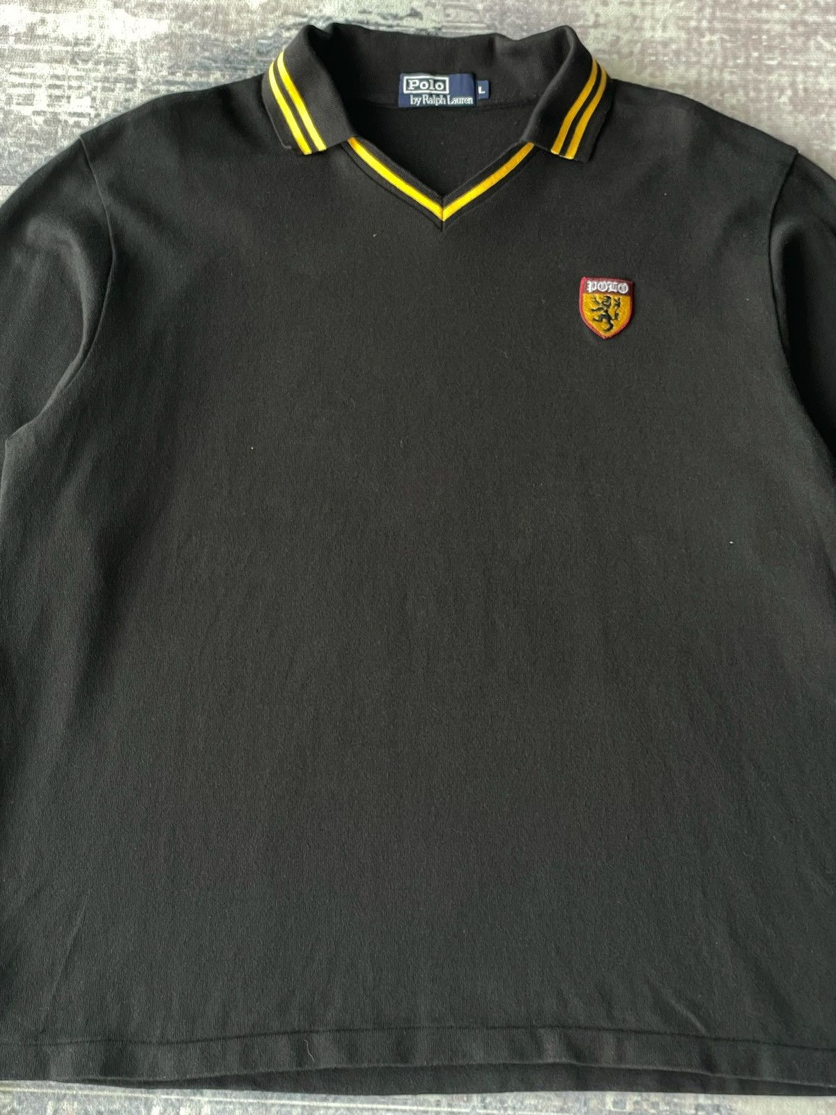 Polo Ralph Lauren Vintage OG Polo Ralph Lauren Lion Crest Polo Crewneck Size US L / EU 52-54 / 3 - 2 Thumbnail