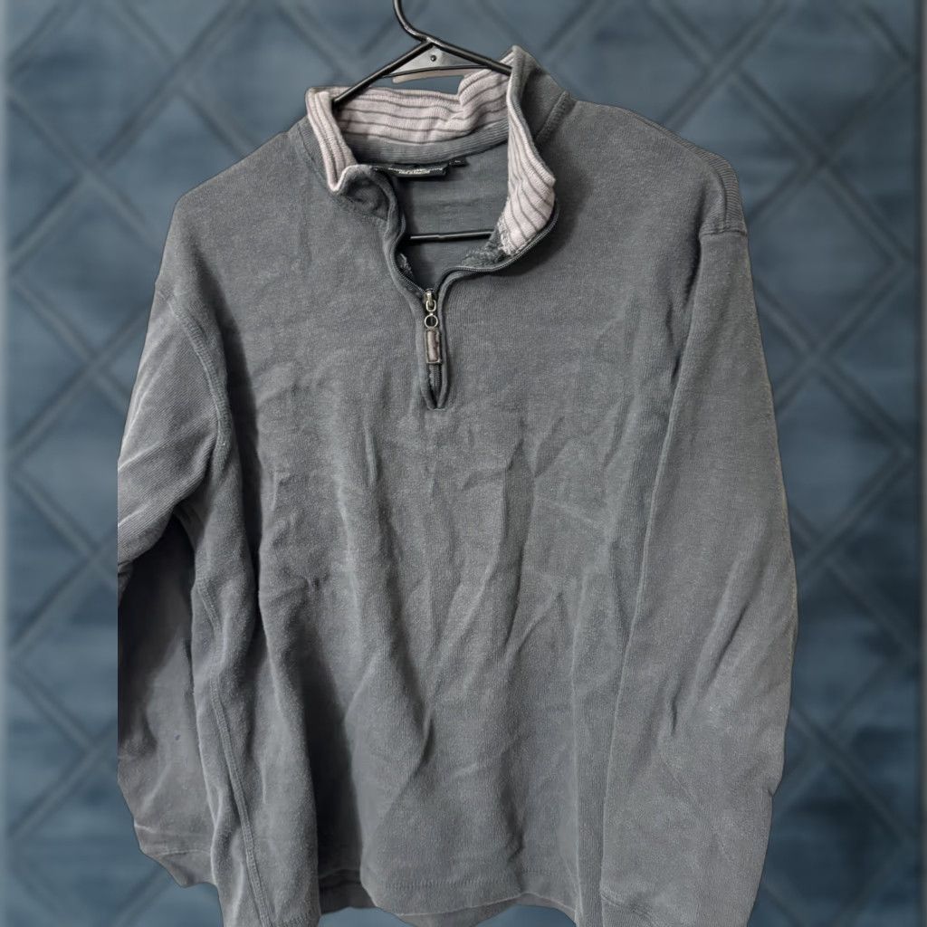 Beverly Hills Polo Club Beverly Hills Polo Club 1/4 Zip Gray Pullover Men’s Large Shirt Adult Large Gray 1/4 Zip Sweater Polo Club City USA Modern Size US L / EU 52-54 / 3 - 1 Thumbnail