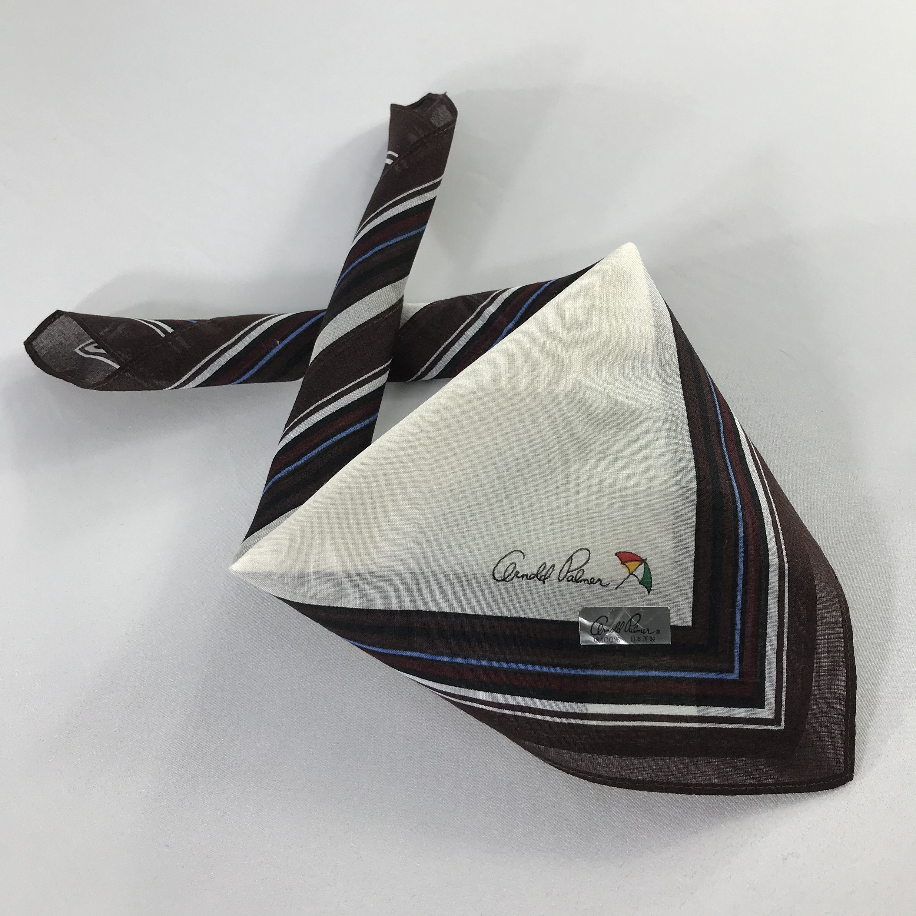 Vintage Arnold Palmer Bandana / Handkerchief / Neckerchief - S972 Size ONE SIZE - 4 Thumbnail