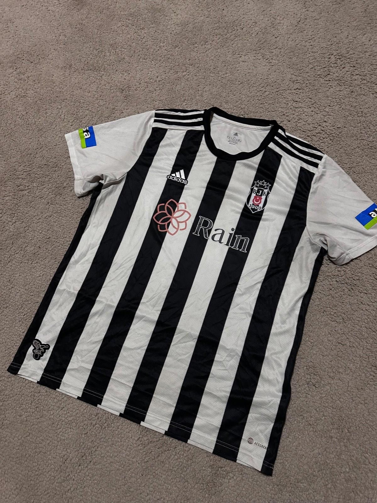 Adidas BESIKTAS 2022 2023 AWAY SHIRT FOOTBALL SOCCER JERSEY ADIDAS Size US XL / EU 56 / 4 - 2 Thumbnail