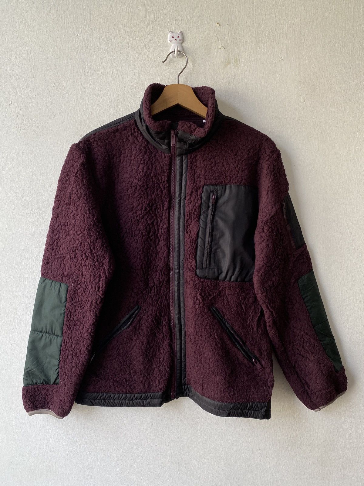 Japanese Brand × Undercover × Uniqlo Undercover Uniqlo Fleece Zipper Jacket Size US M / EU 48-50 / 2 - 3 Thumbnail