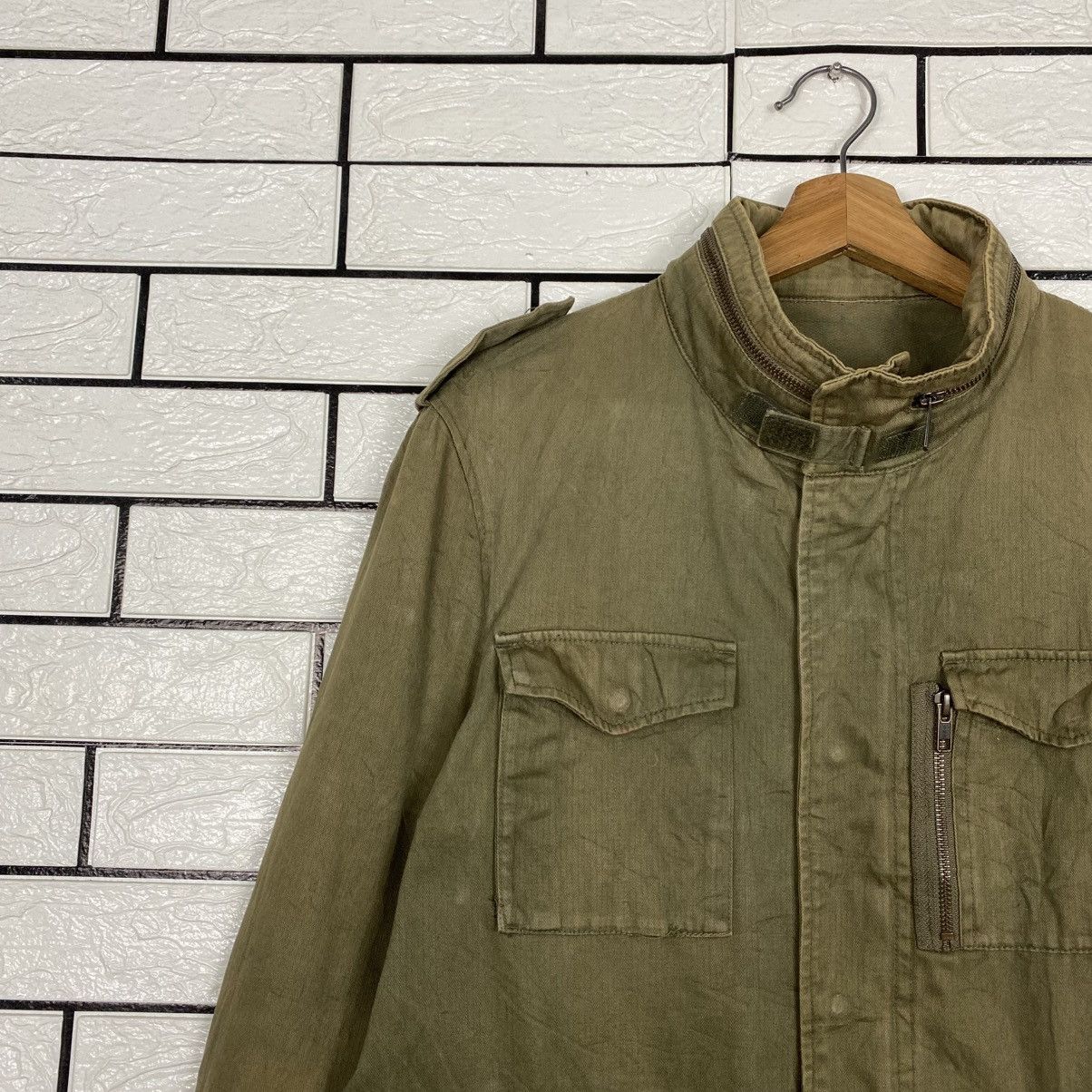 Issey Miyake 📌Vintage Military Cargo Jacket Boycott Multi Pocket Size US M / EU 48-50 / 2 - 8 Thumbnail