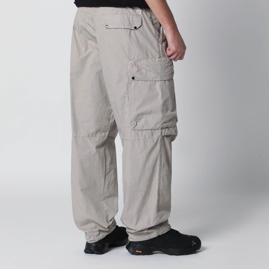 C.P. Company o1d2blof0226 Cotton Cargo Trousers in Gray Size US 34 / EU 50 - 4 Thumbnail